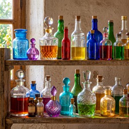 Bottles jigsaw puzzle by Grant Photography