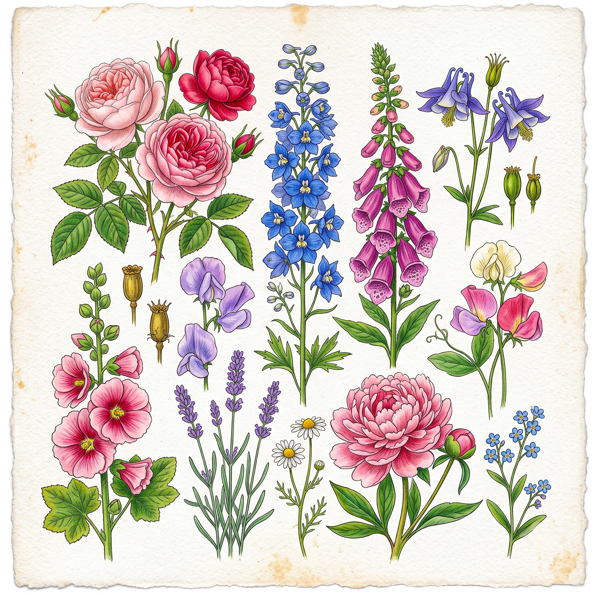 Flowers jigsaw puzzle by John Botanics