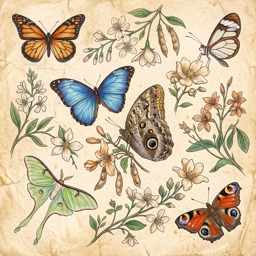 Butterflies jigsaw puzzle by John Botanics