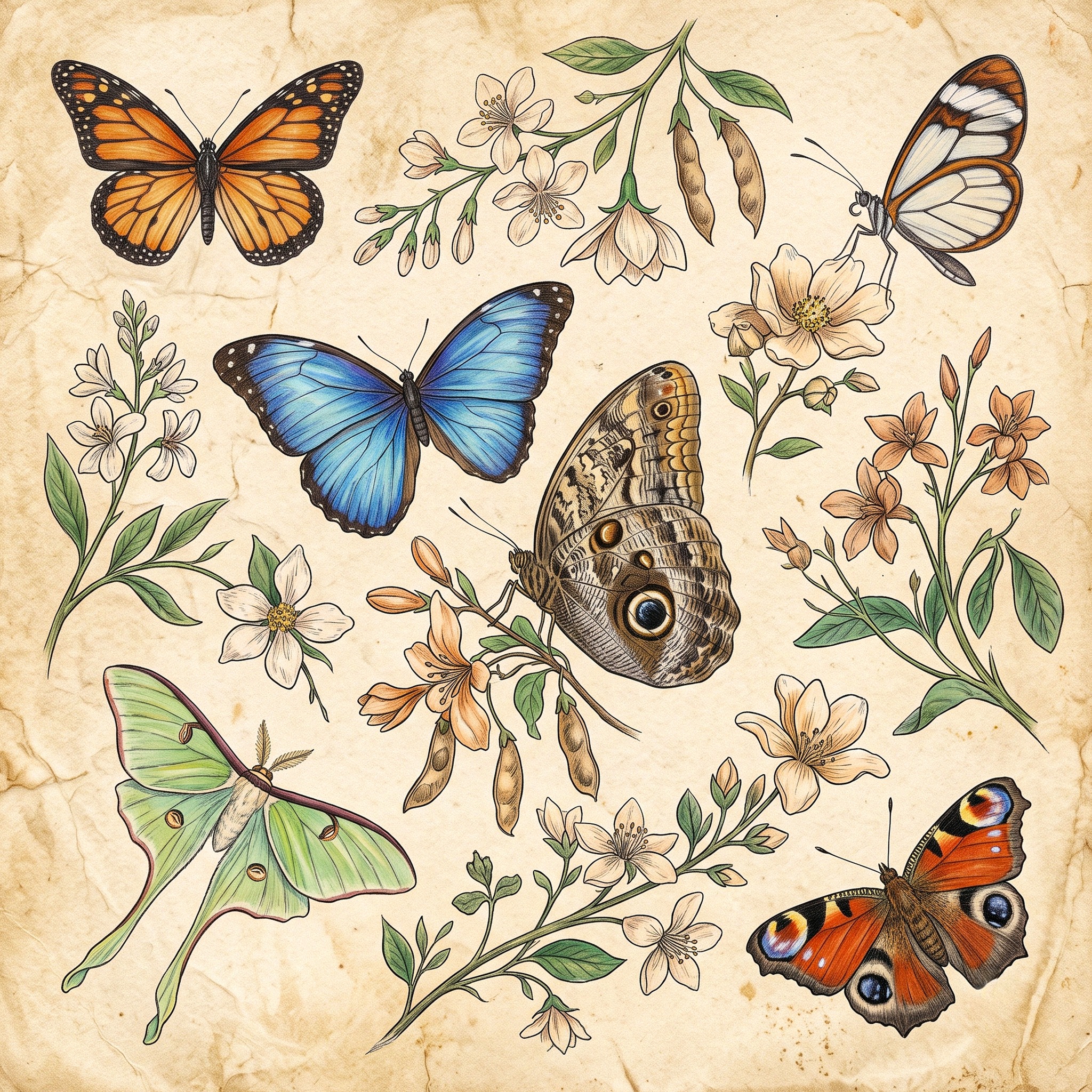 Butterflies jigsaw puzzle by John Botanics