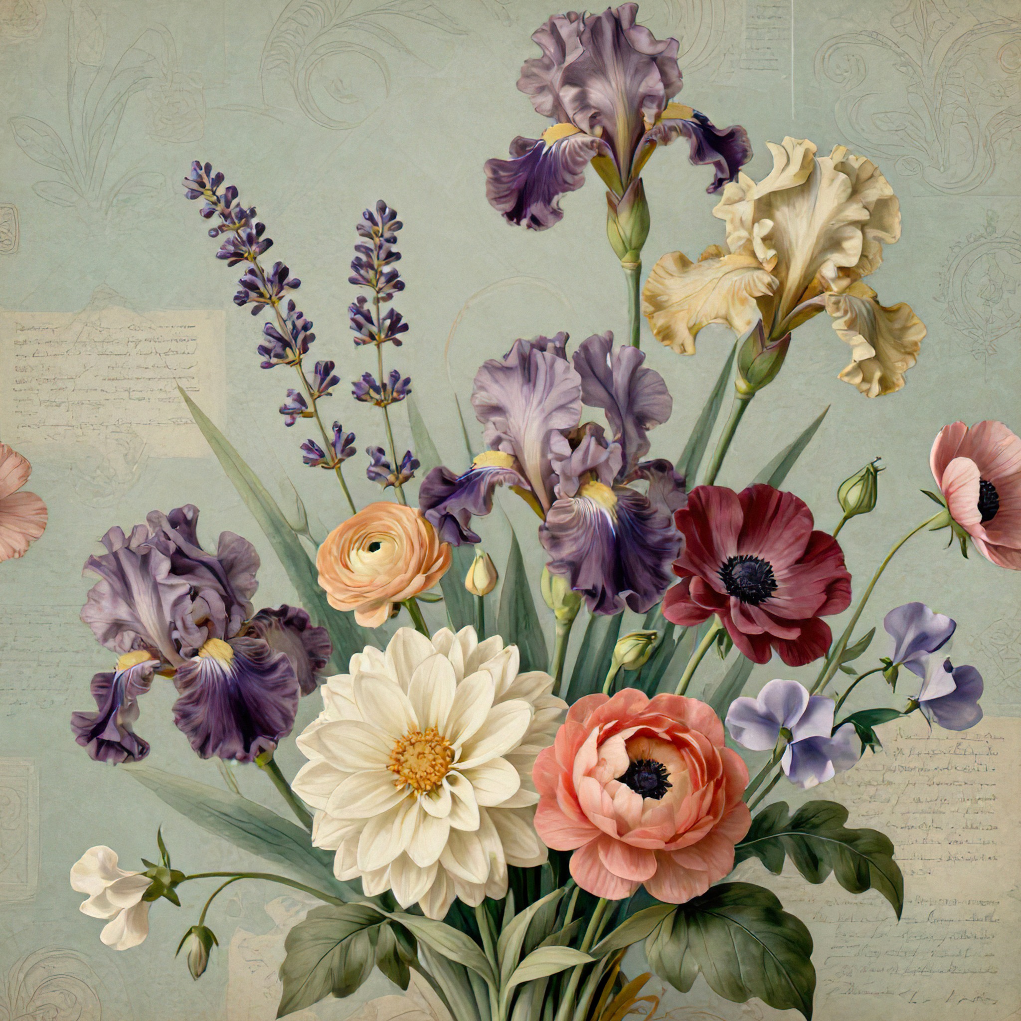 Flowers jigsaw puzzle by Eliza Fairbourne