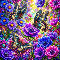 Purple Flowers Heaven