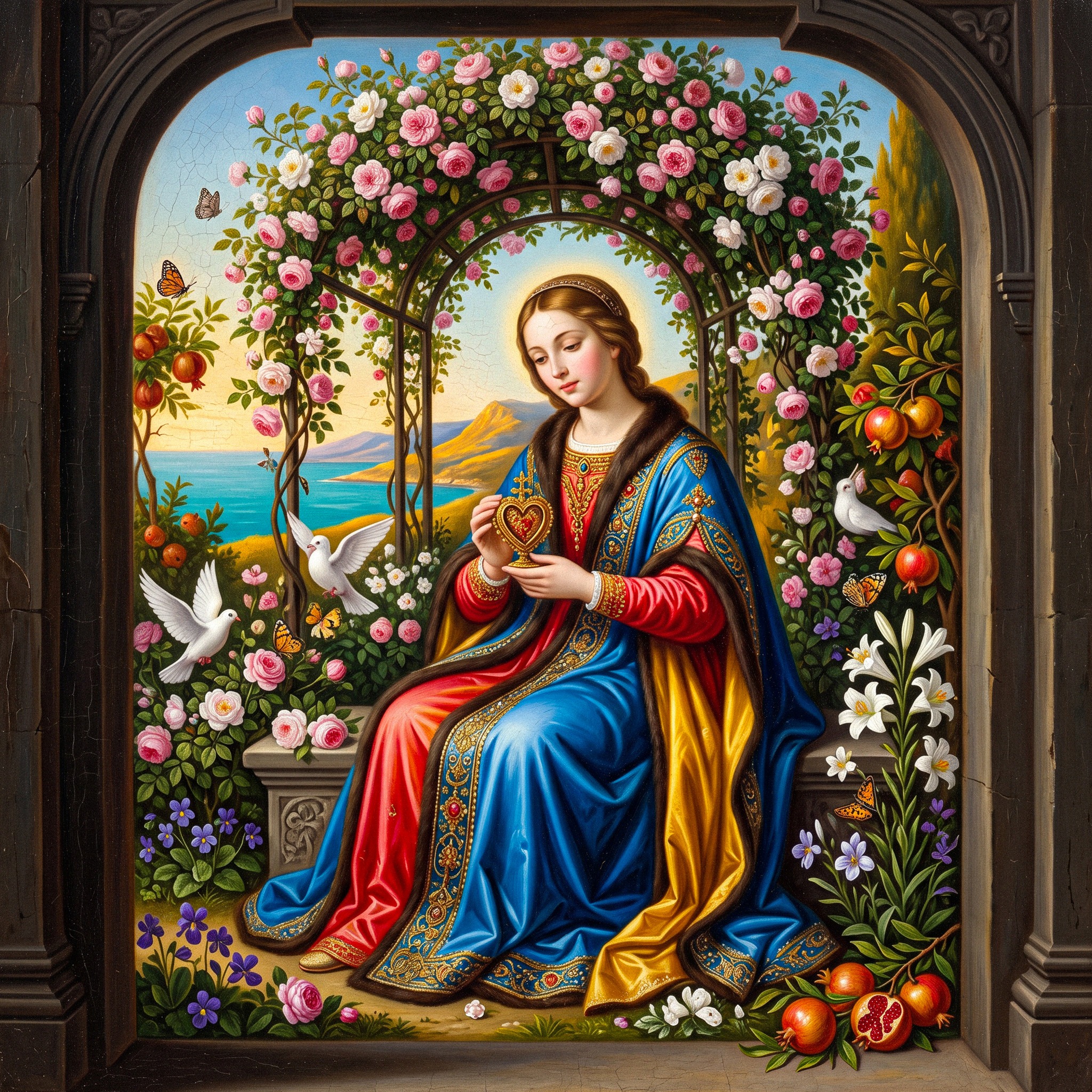 Garden Lady jigsaw puzzle by Lady Elara