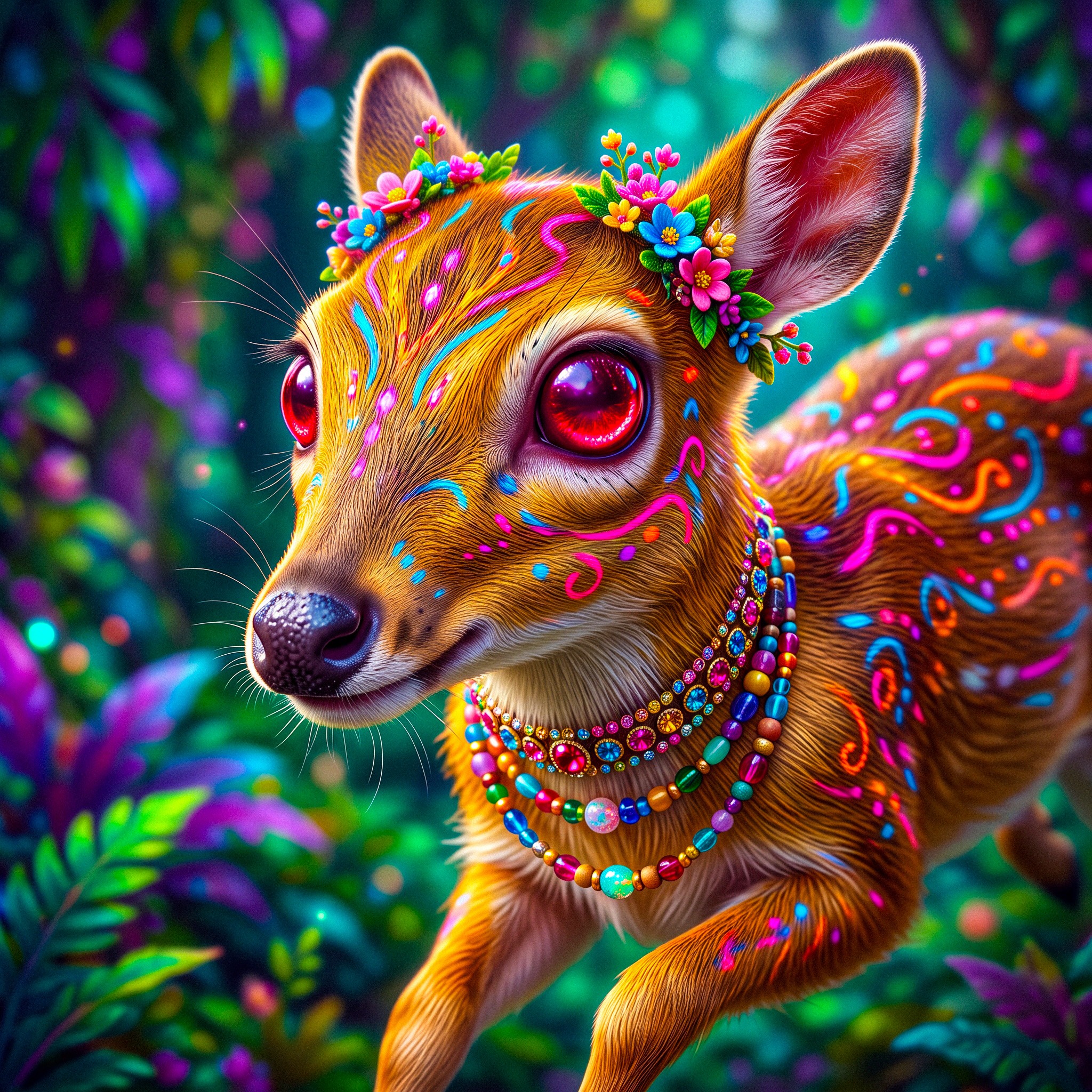 Little Deer jigsaw puzzle by Animalia