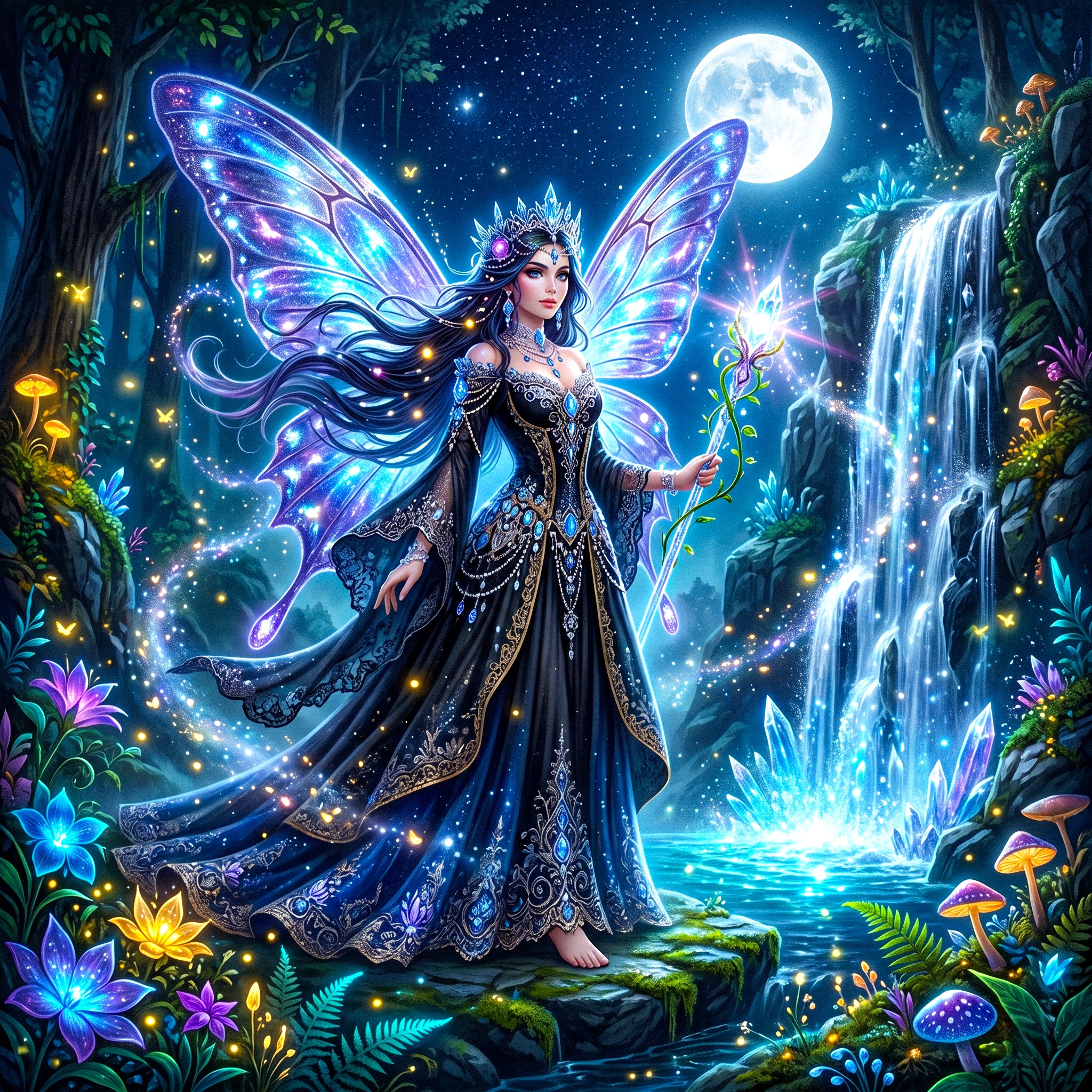 Butterfly Magic jigsaw puzzle by Raven Veil