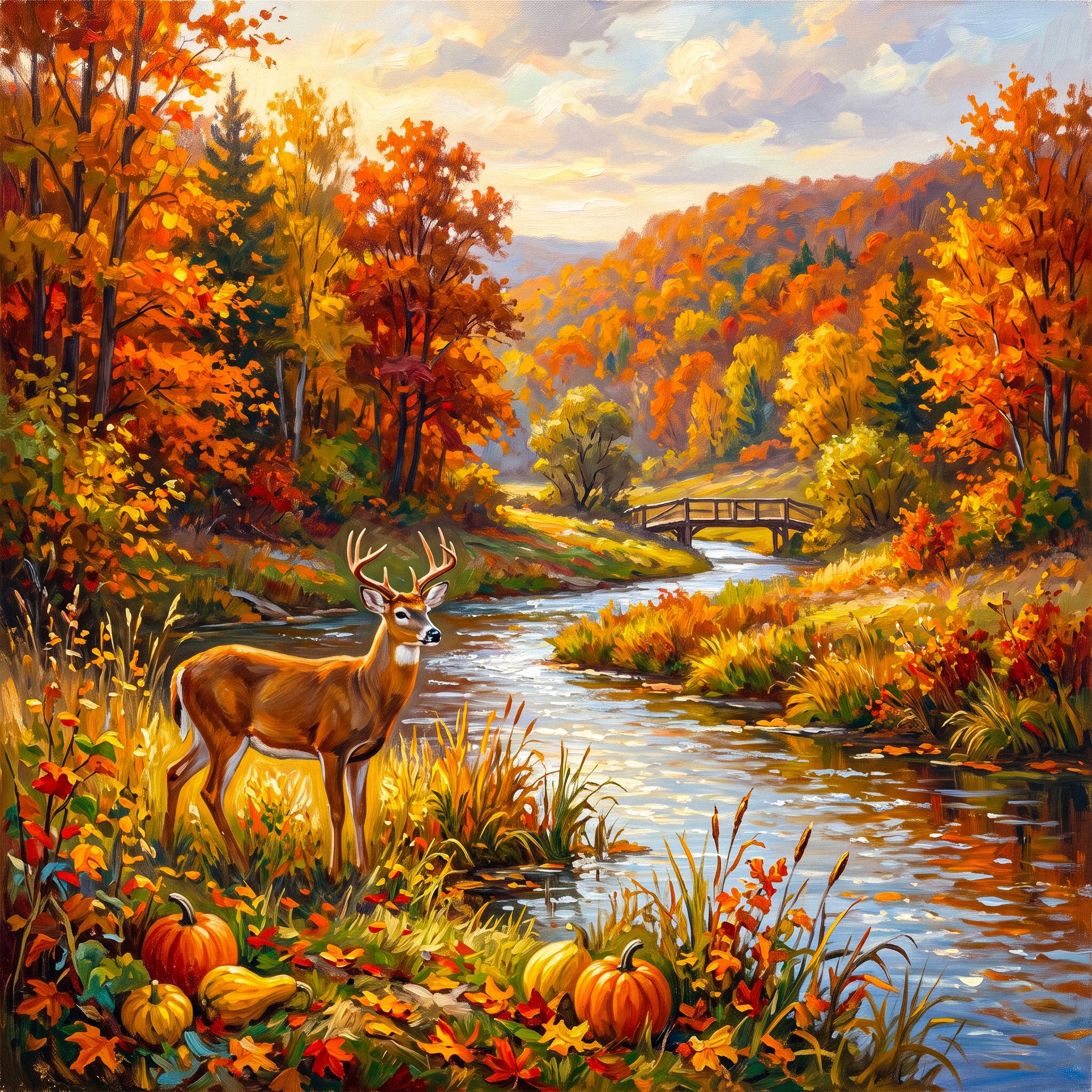 Deer  jigsaw puzzle by Gotiva