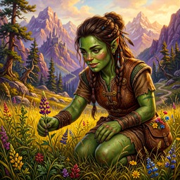 Orc Girl jigsaw puzzle by Your Knight