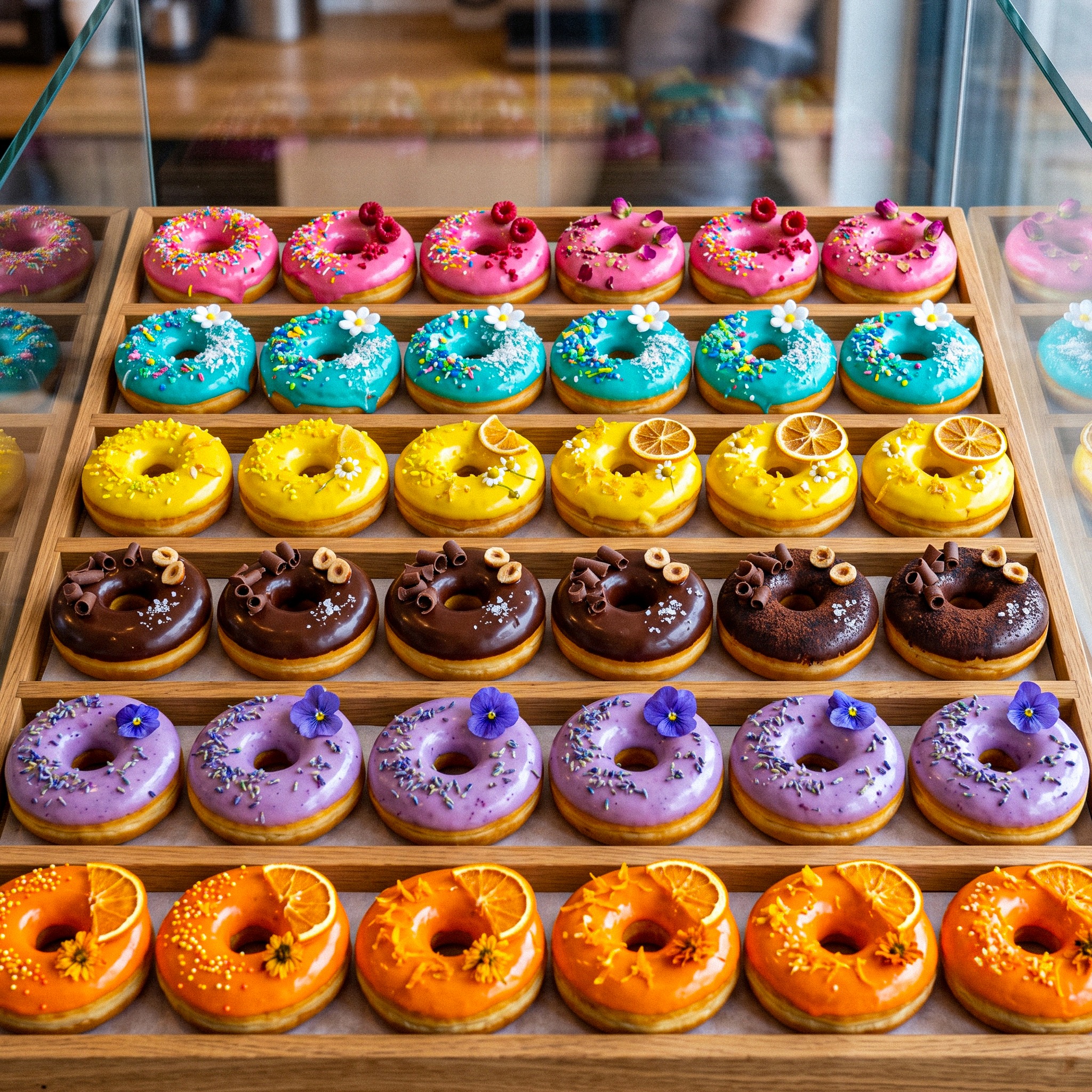 Donuts jigsaw puzzle by Grant Photography