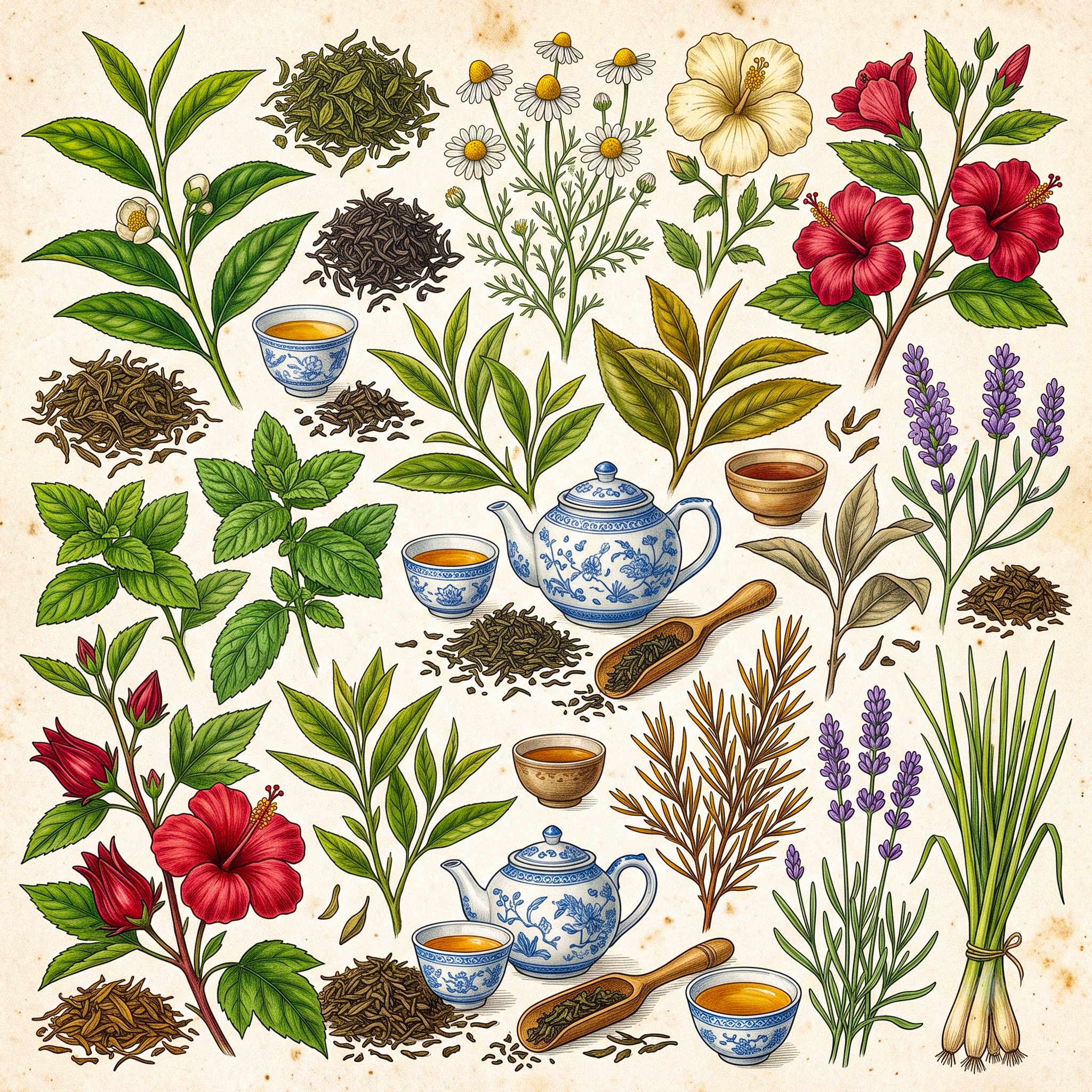 Tea jigsaw puzzle by John Botanics