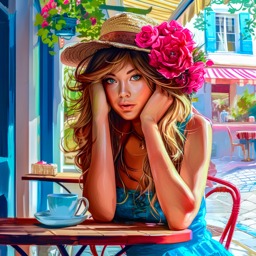 Portrait at Paris  jigsaw puzzle by Gotiva