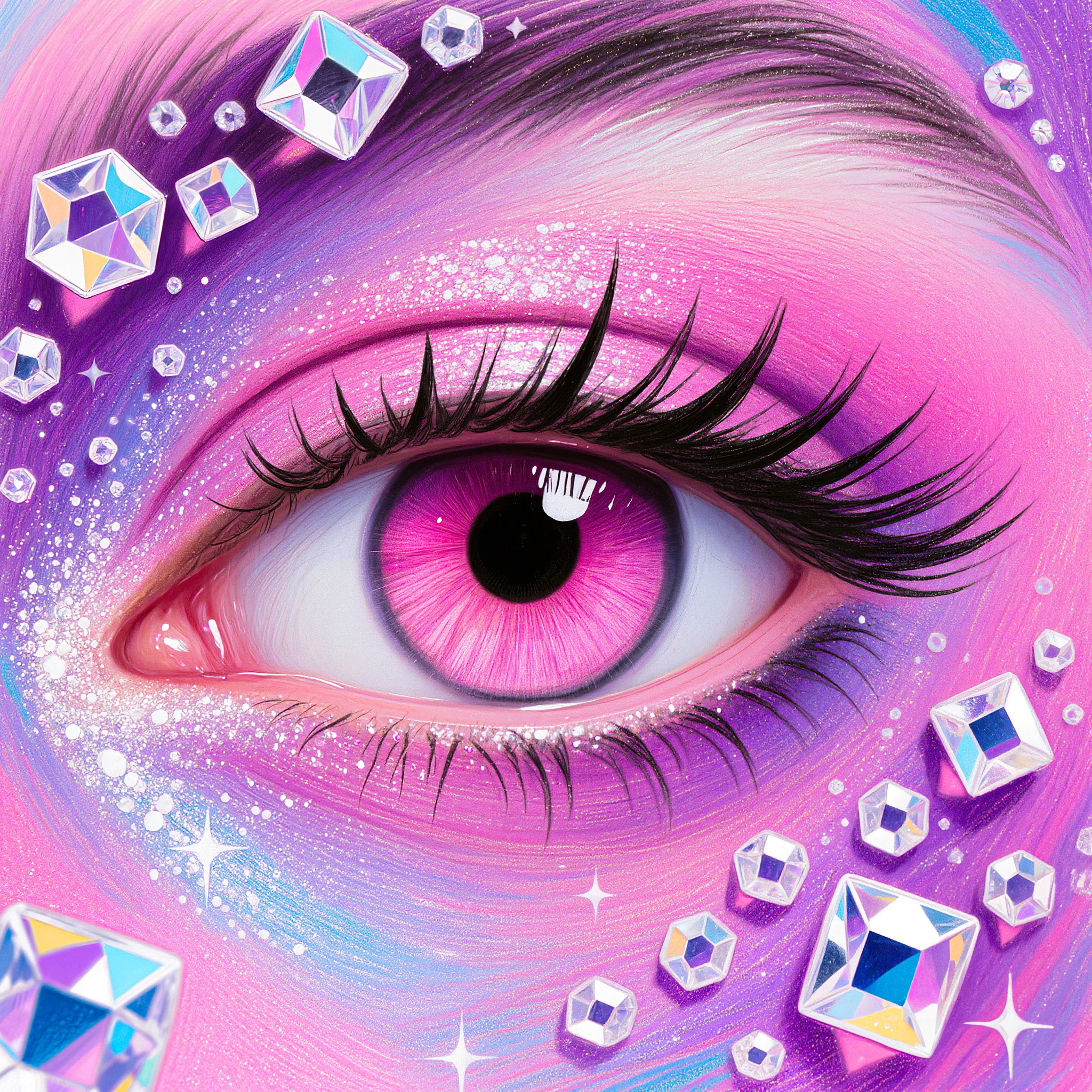 Pink Makeup jigsaw puzzle by Gotiva