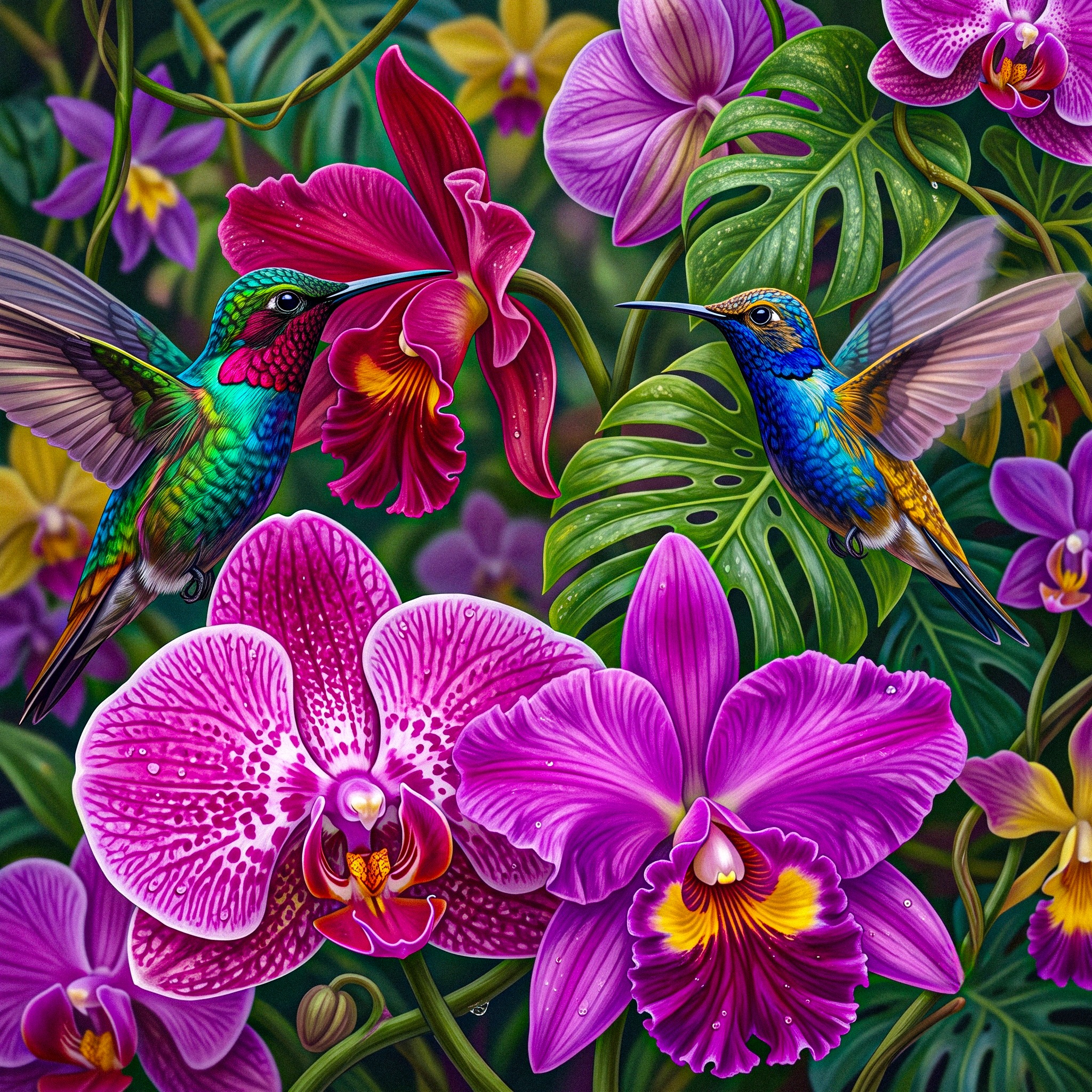 Wild Birds jigsaw puzzle by Gotiva