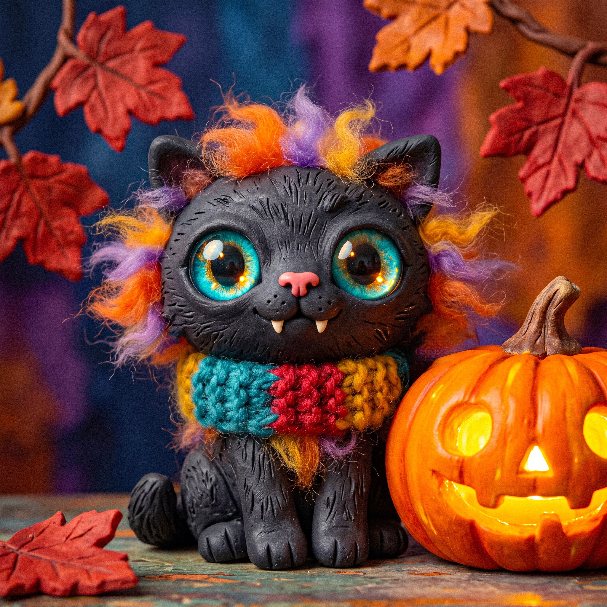 Black Cat jigsaw puzzle by Soft Haunt