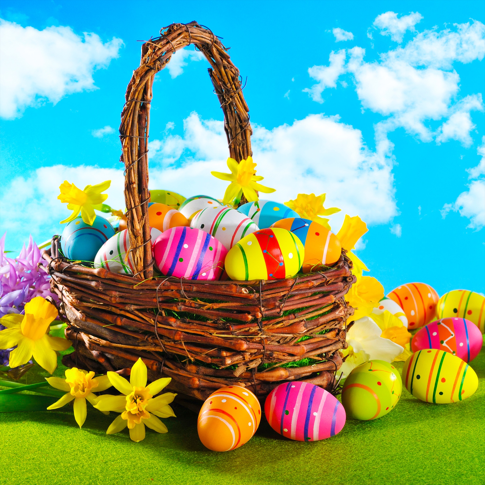 Beautiful Easter Basket jigsaw puzzle by Gotiva