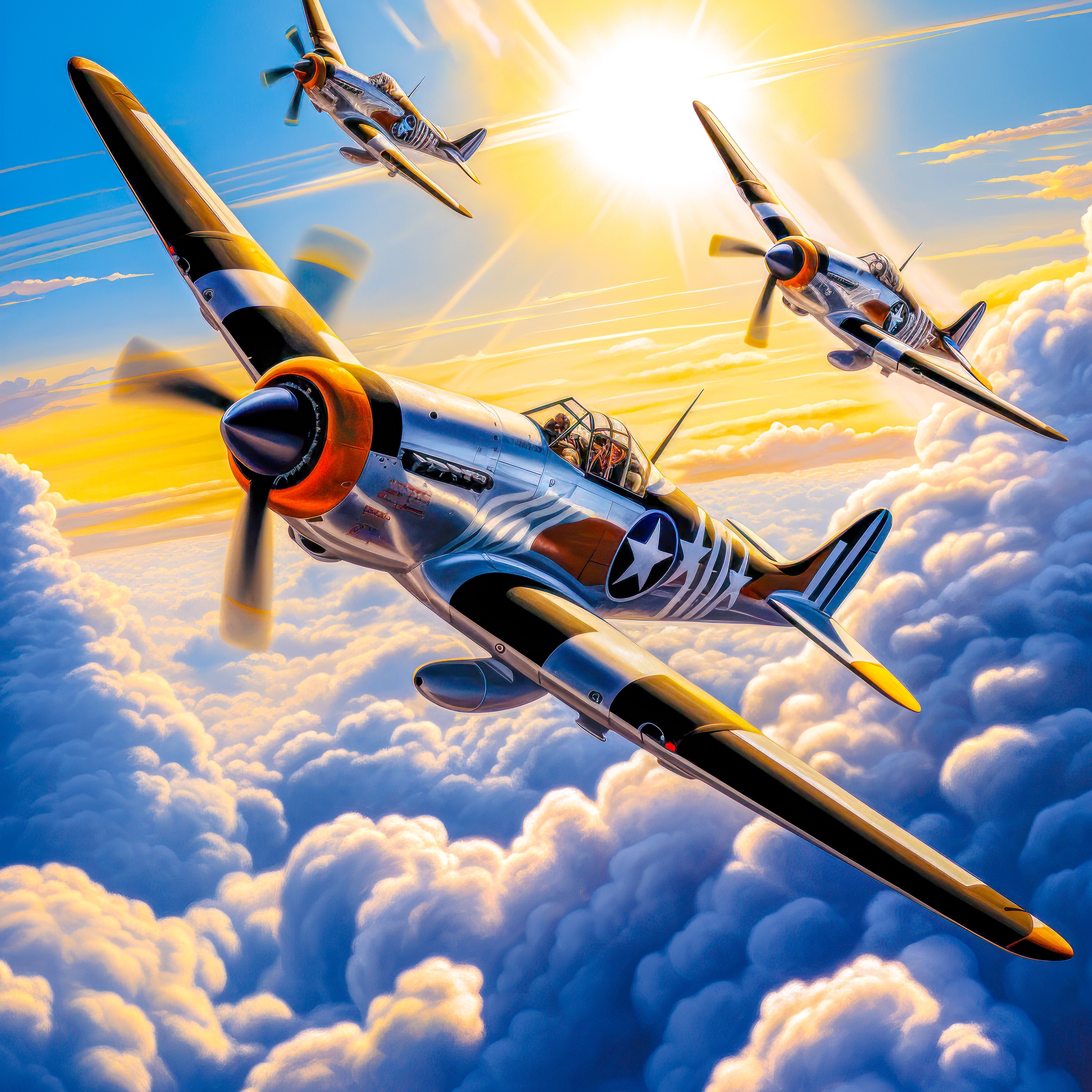 Fighters  jigsaw puzzle by Gotiva