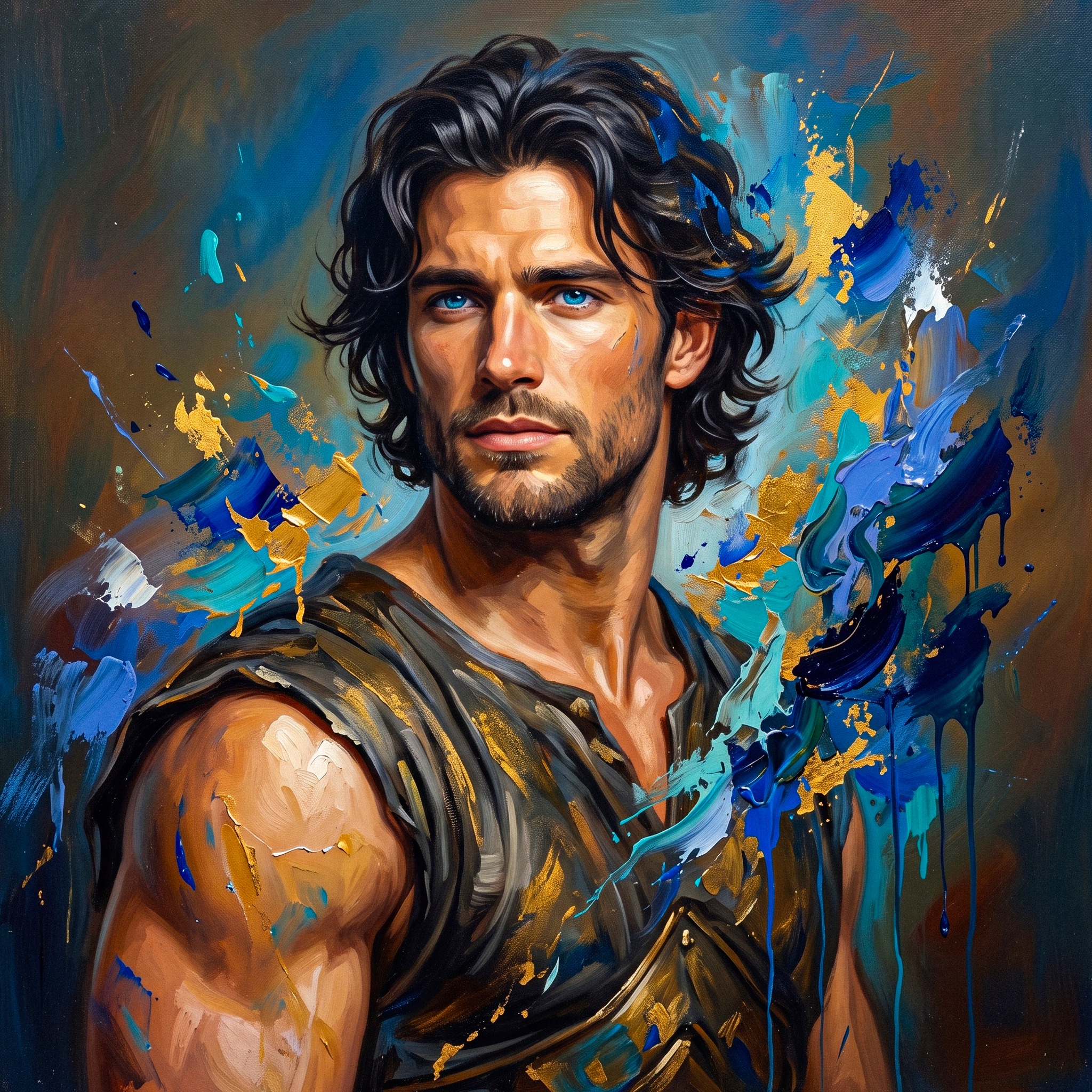 Blue Eyes jigsaw puzzle by Charming Icons