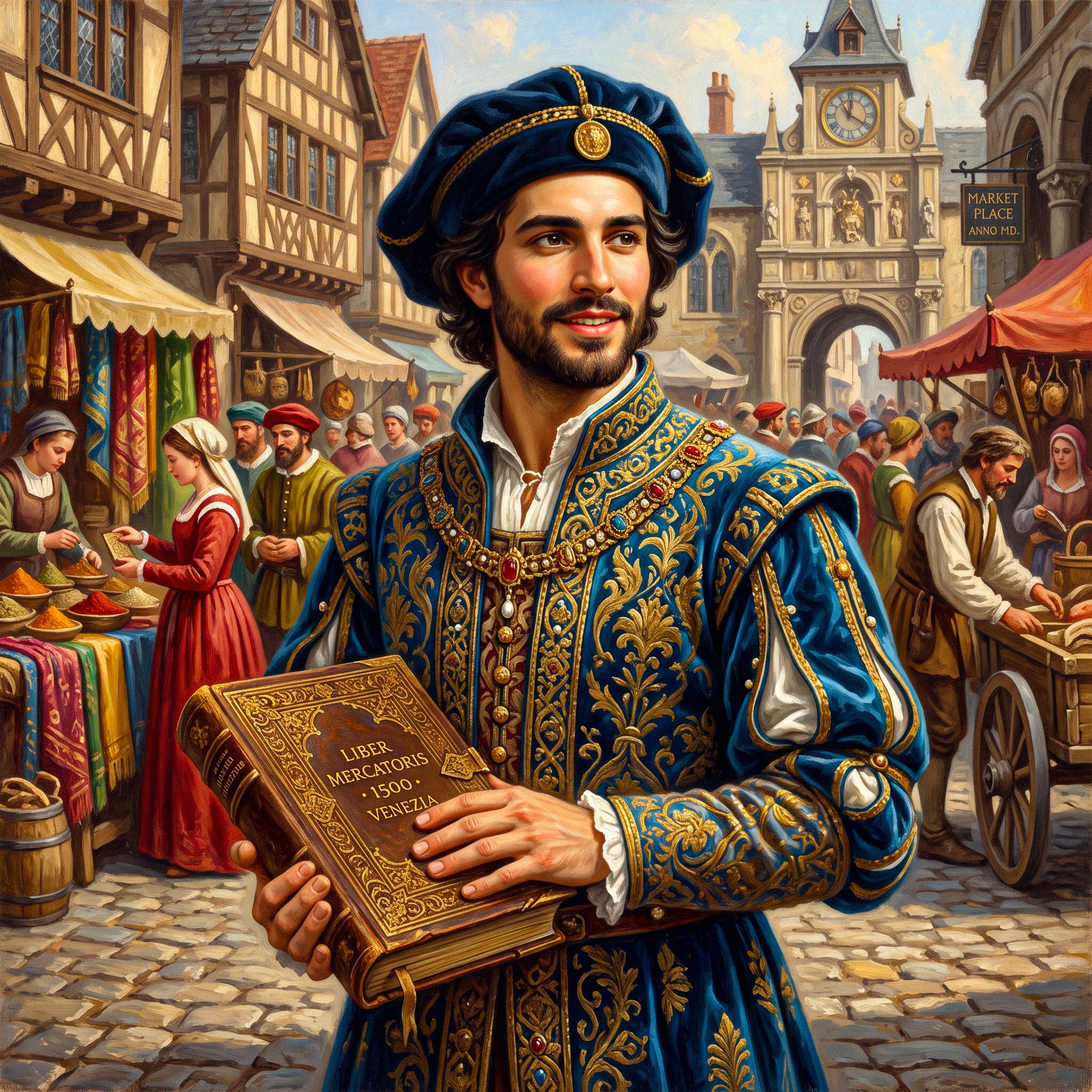 Merchman jigsaw puzzle by Lady Elara