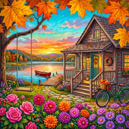 Lake jigsaw puzzle by Classic Art Jenny