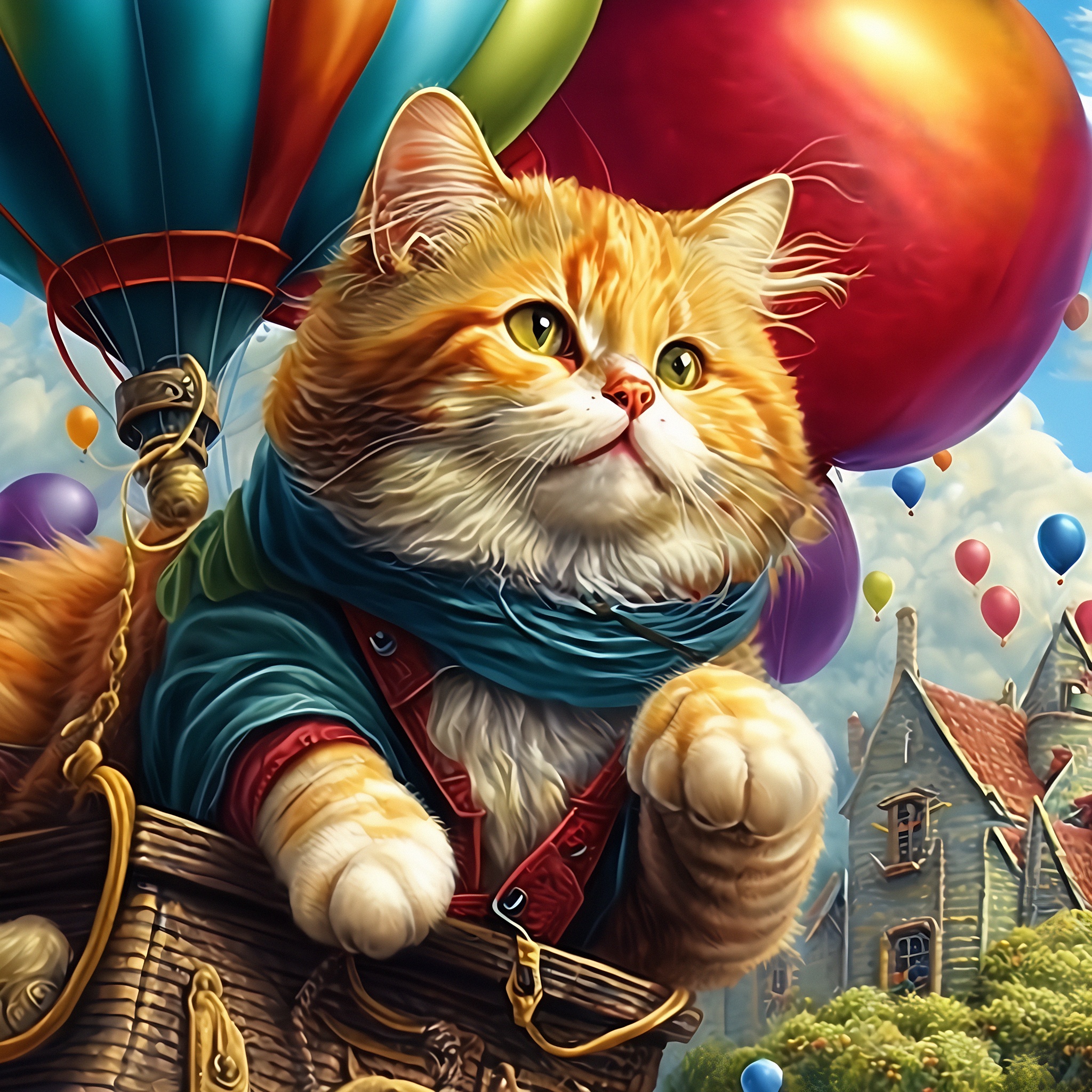 Ginger Cat jigsaw puzzle by Gotiva