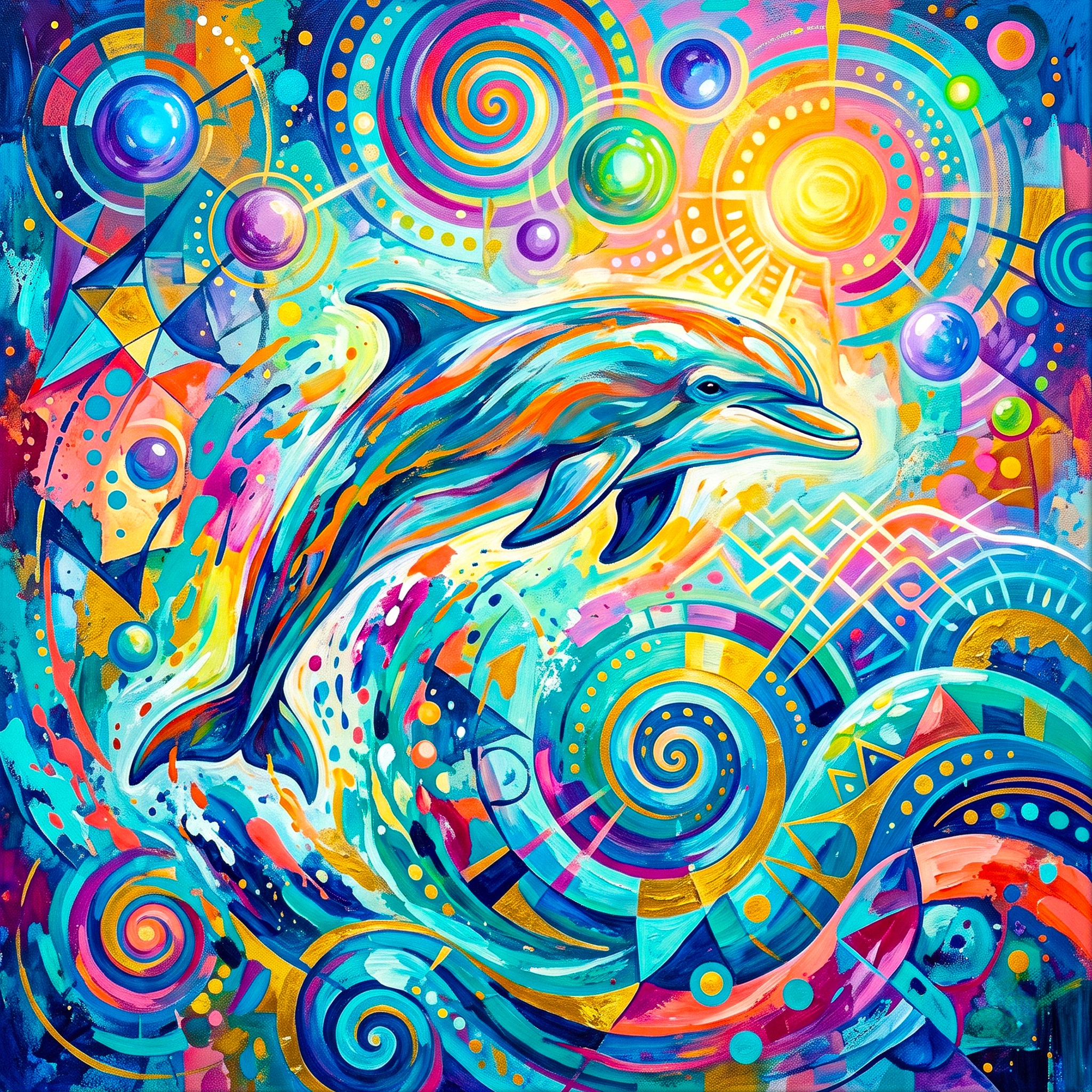 Dolphin jigsaw puzzle by Gotiva