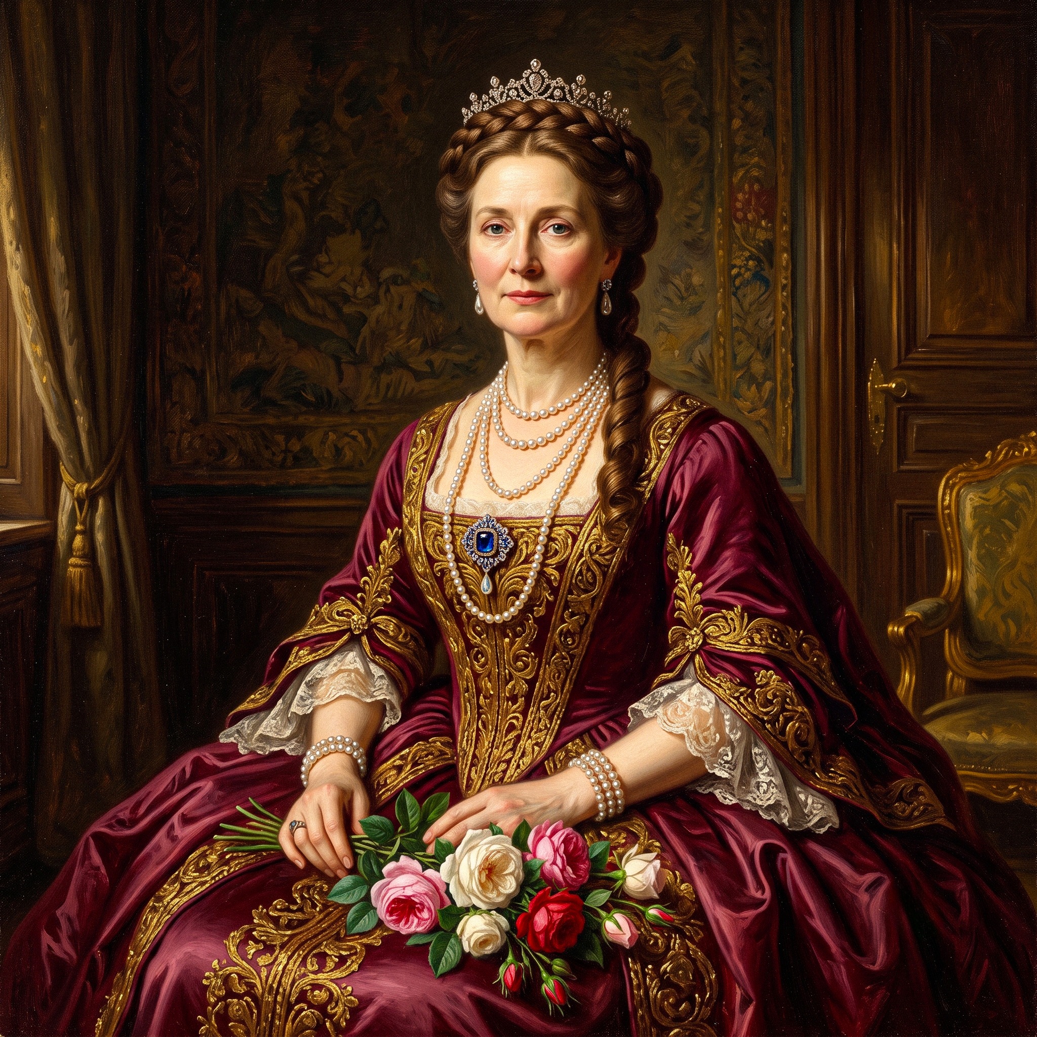 Queen jigsaw puzzle by Lady Elara