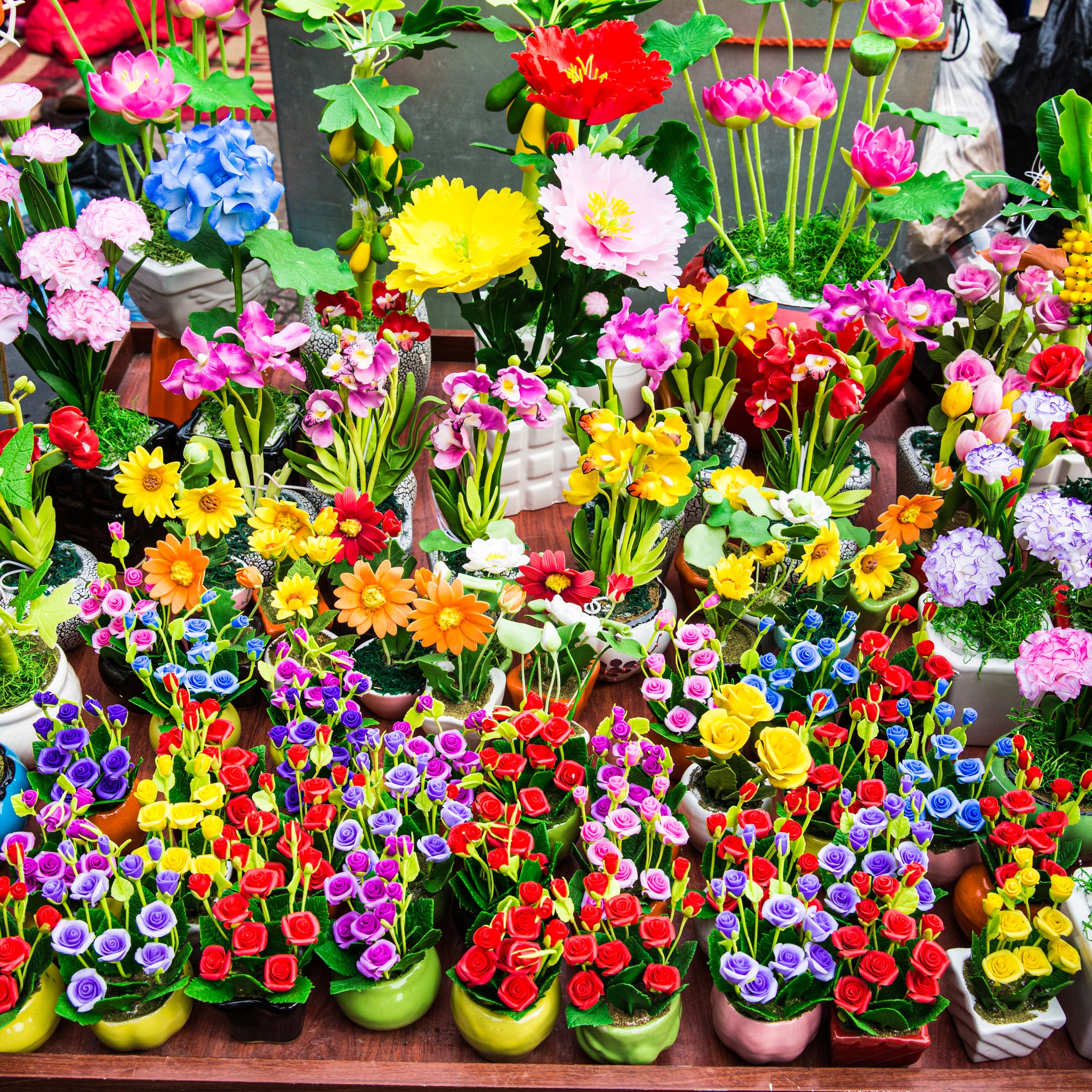 Beautiful Flowers in a Shop jigsaw puzzle by Gotiva