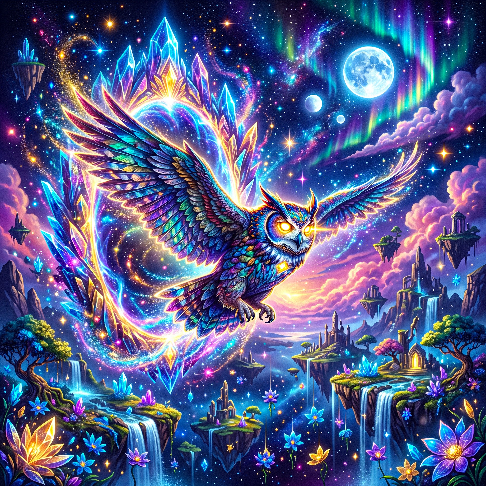 Magical Owl jigsaw puzzle by Gotiva