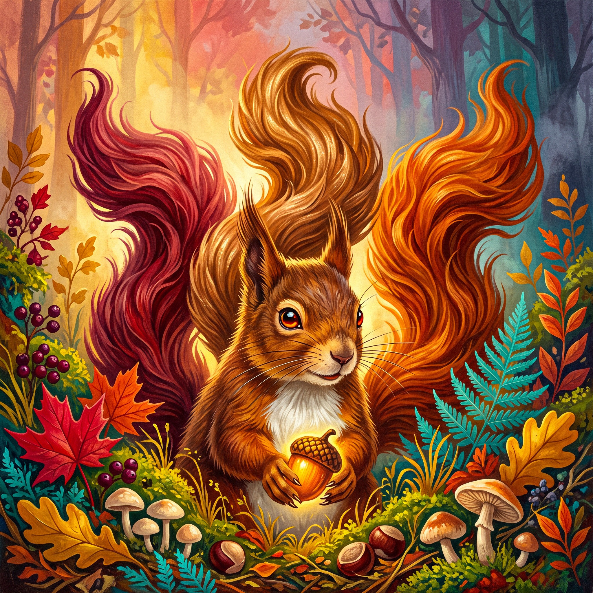 Squirrel jigsaw puzzle by Gotiva
