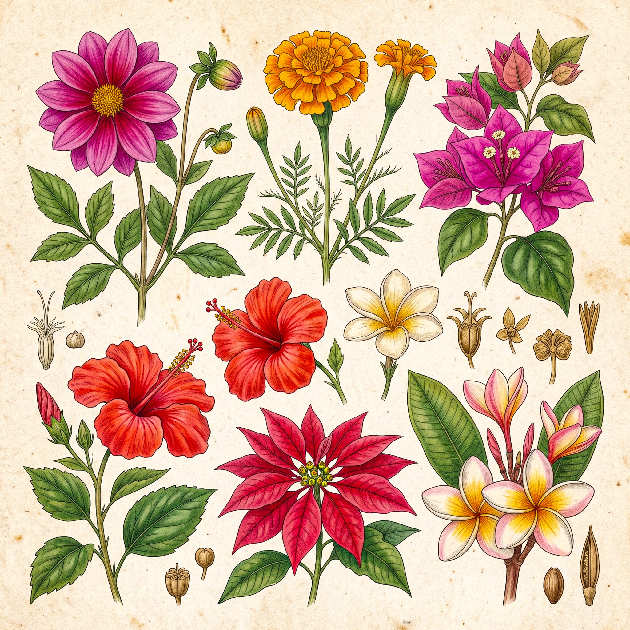 Flowers jigsaw puzzle by John Botanics