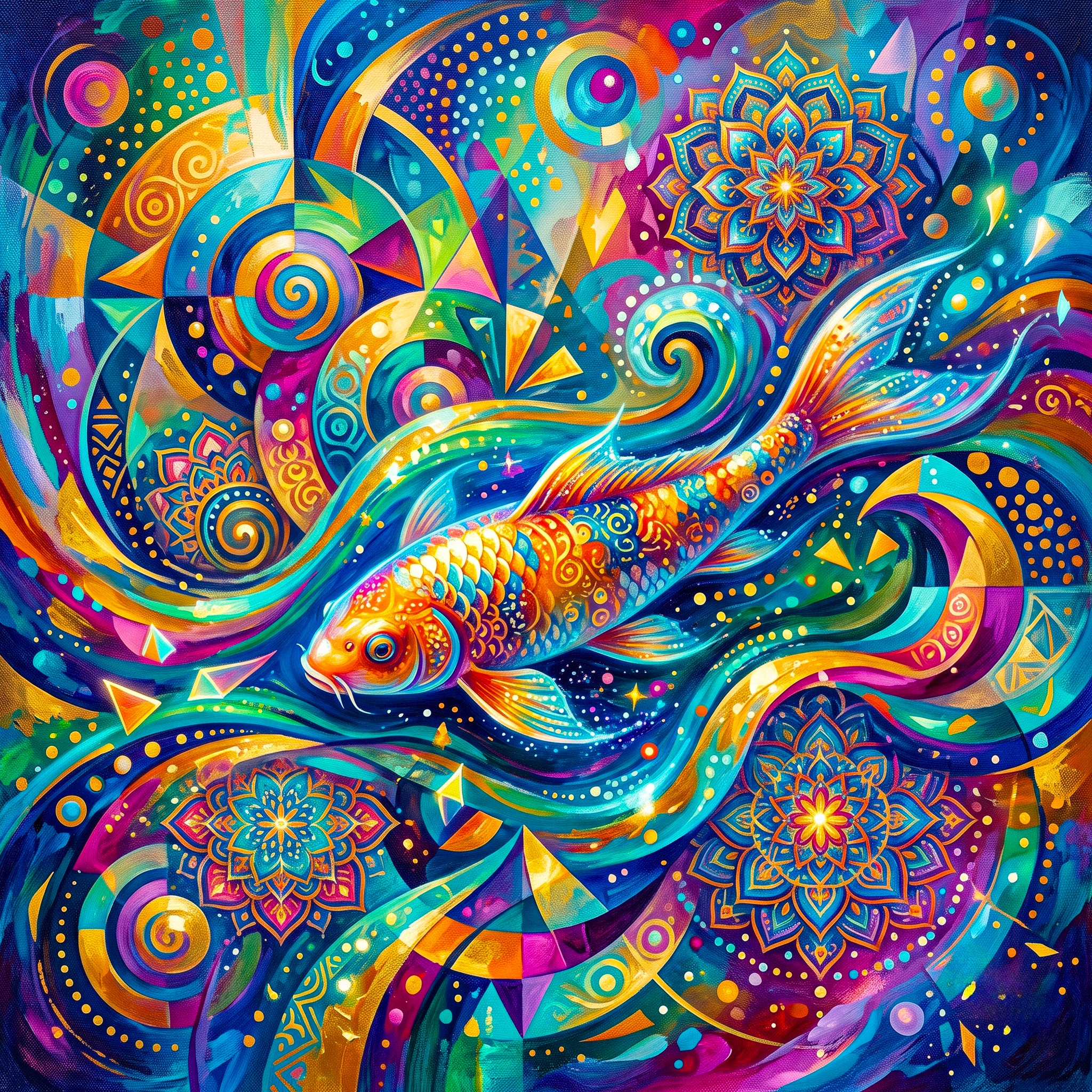 Fish Art jigsaw puzzle by Gotiva