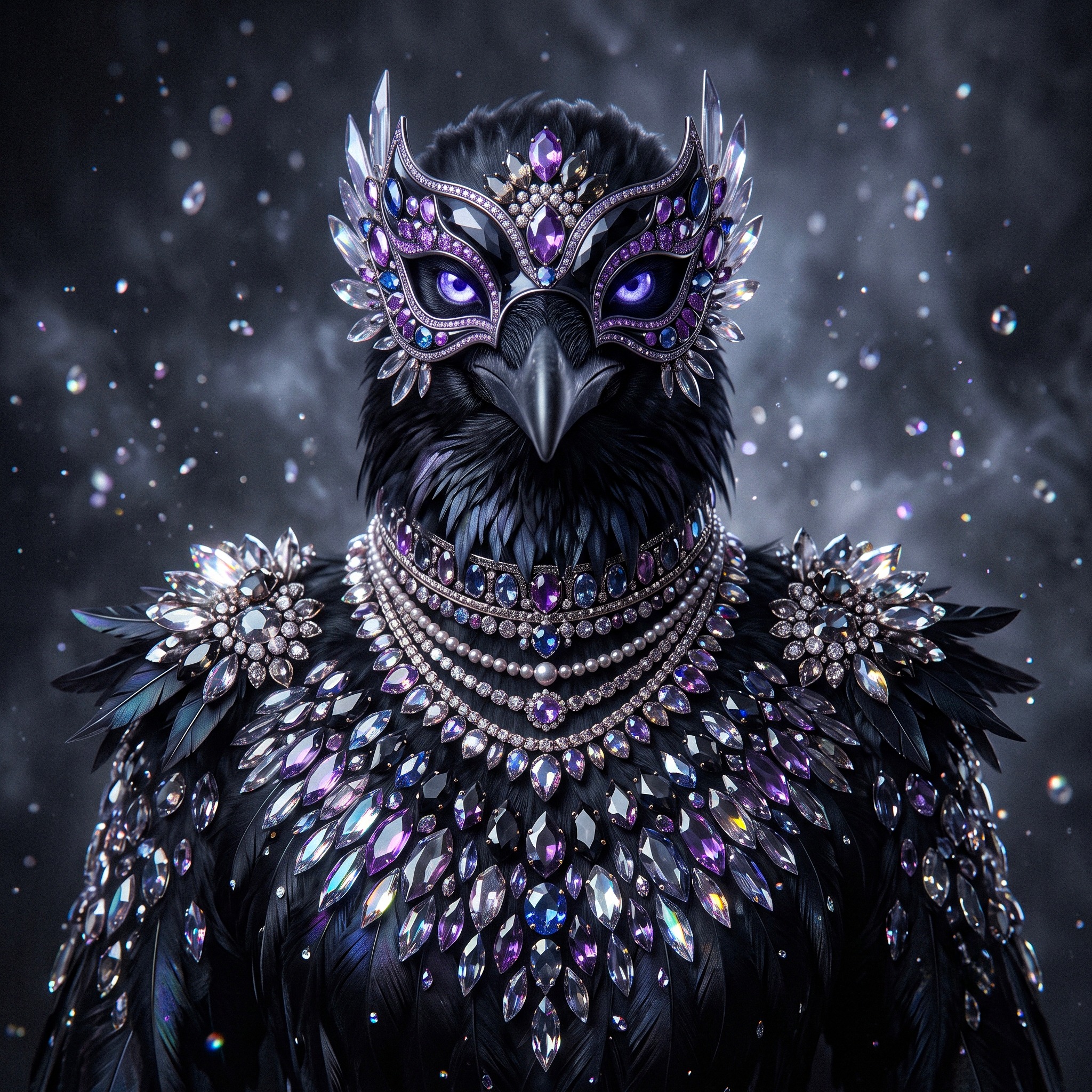 Raven jigsaw puzzle by Raven Veil