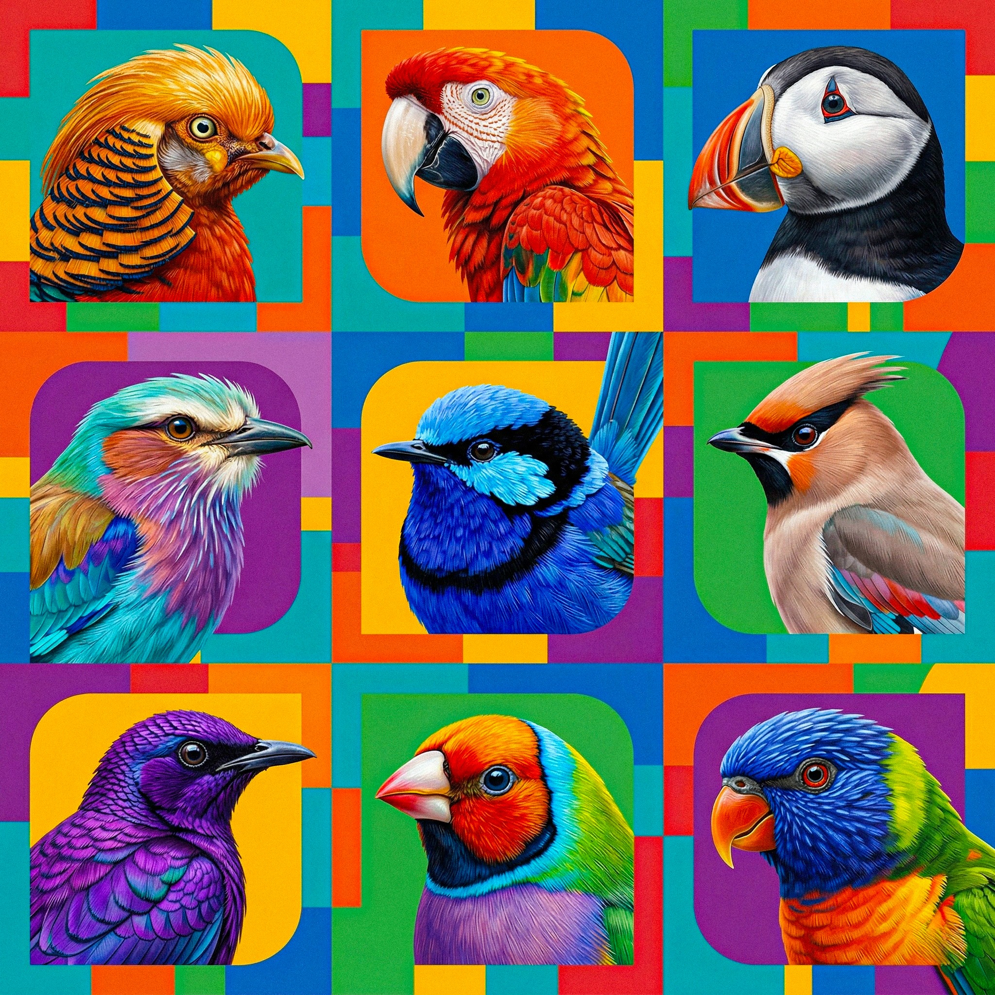Birds jigsaw puzzle by Juliet Art