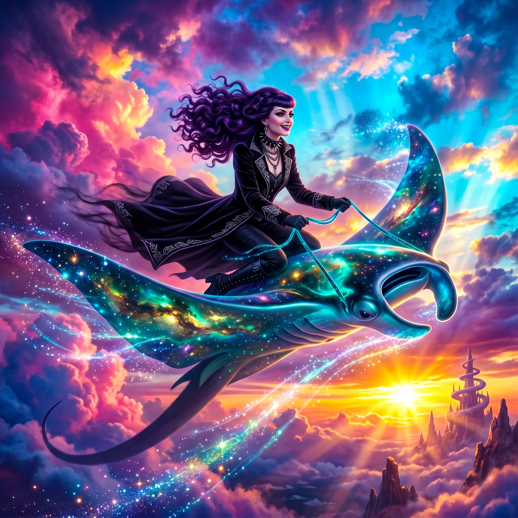 Fantasy Ride jigsaw puzzle by Raven Veil