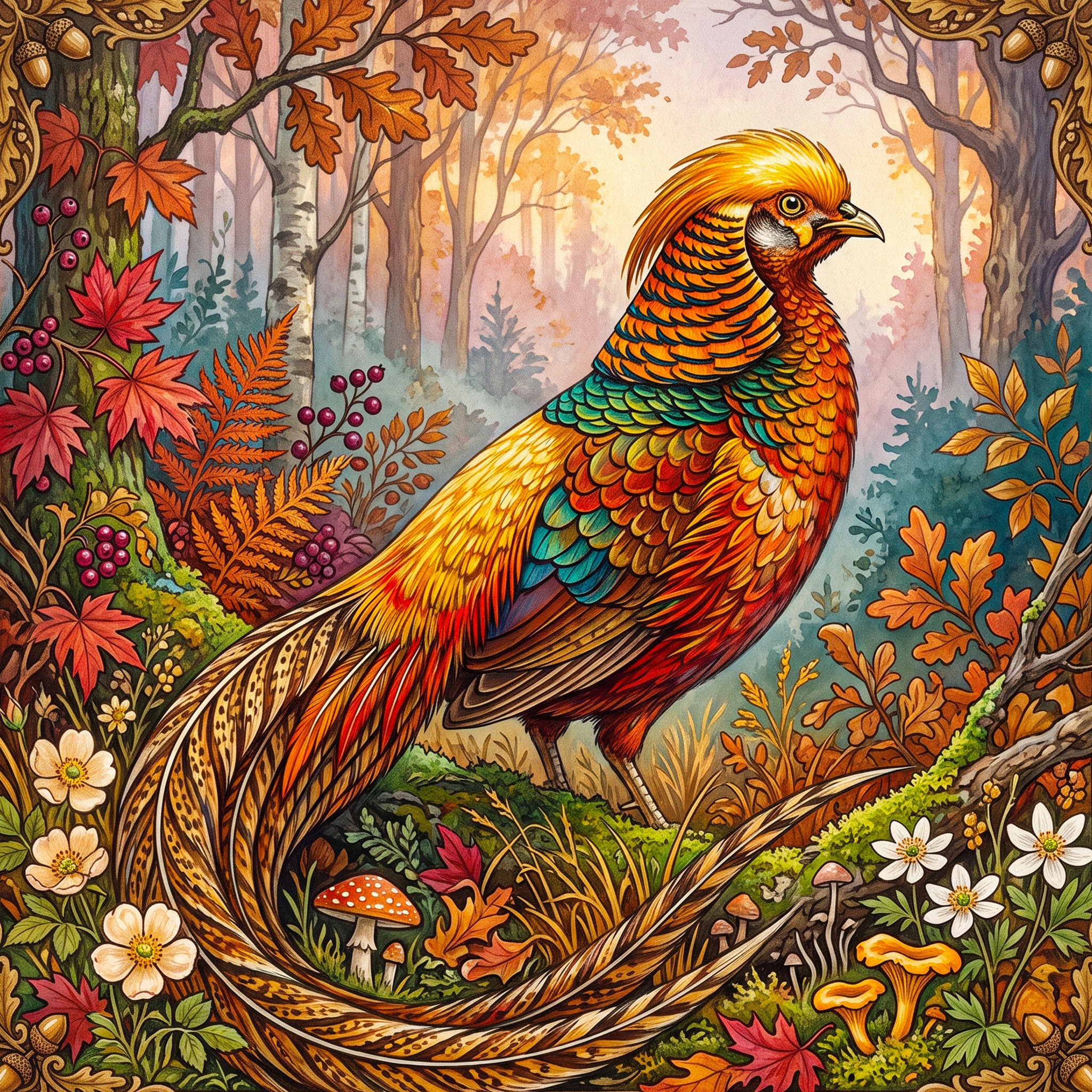 Fancy Bird jigsaw puzzle by Gotiva