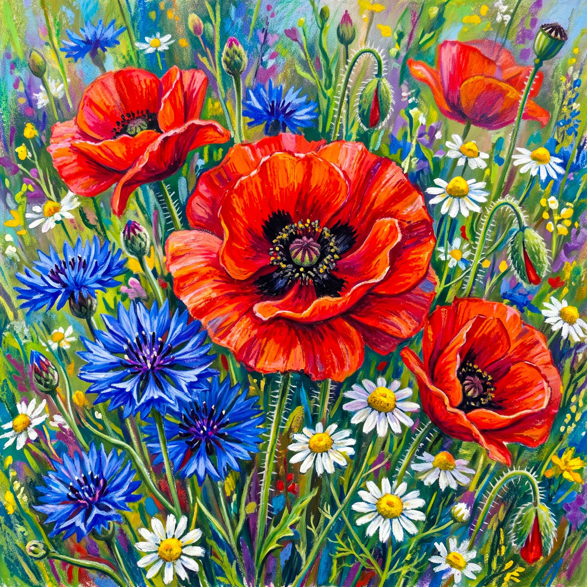 Poppy jigsaw puzzle by Gotiva