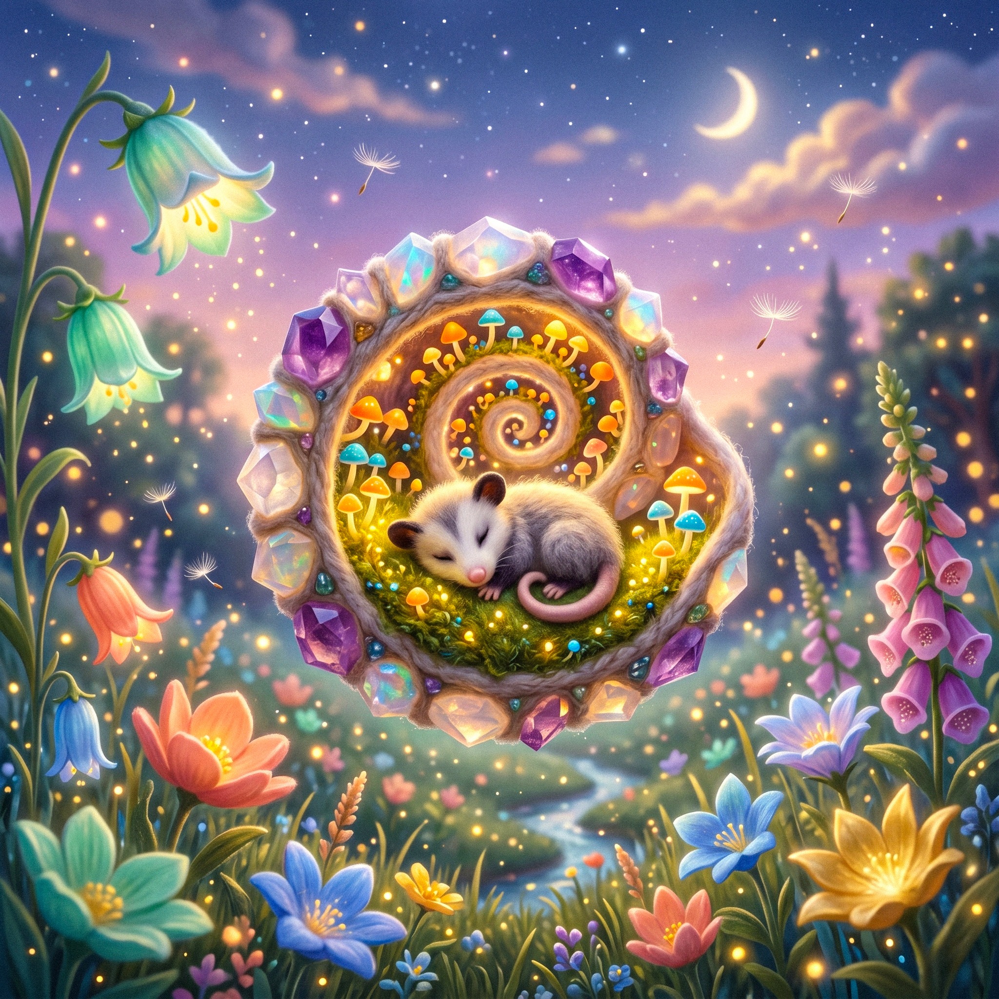 Sleeping jigsaw puzzle by Aria Solenne