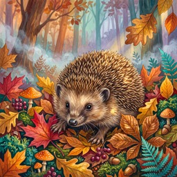 Hedgie jigsaw puzzle by Gotiva