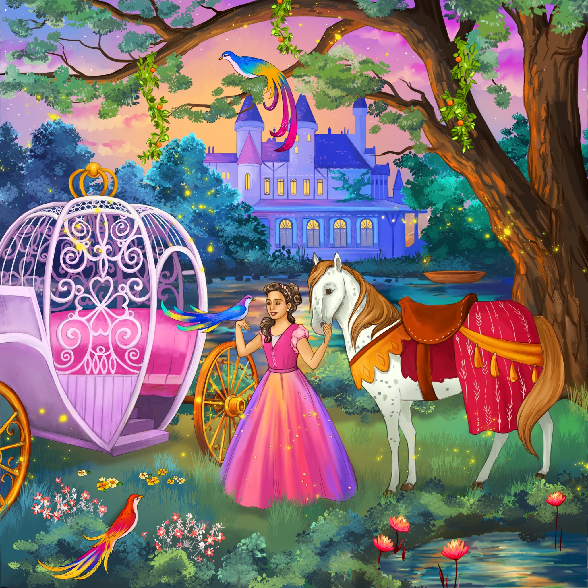 Cartoon Princess jigsaw puzzle by Gotiva