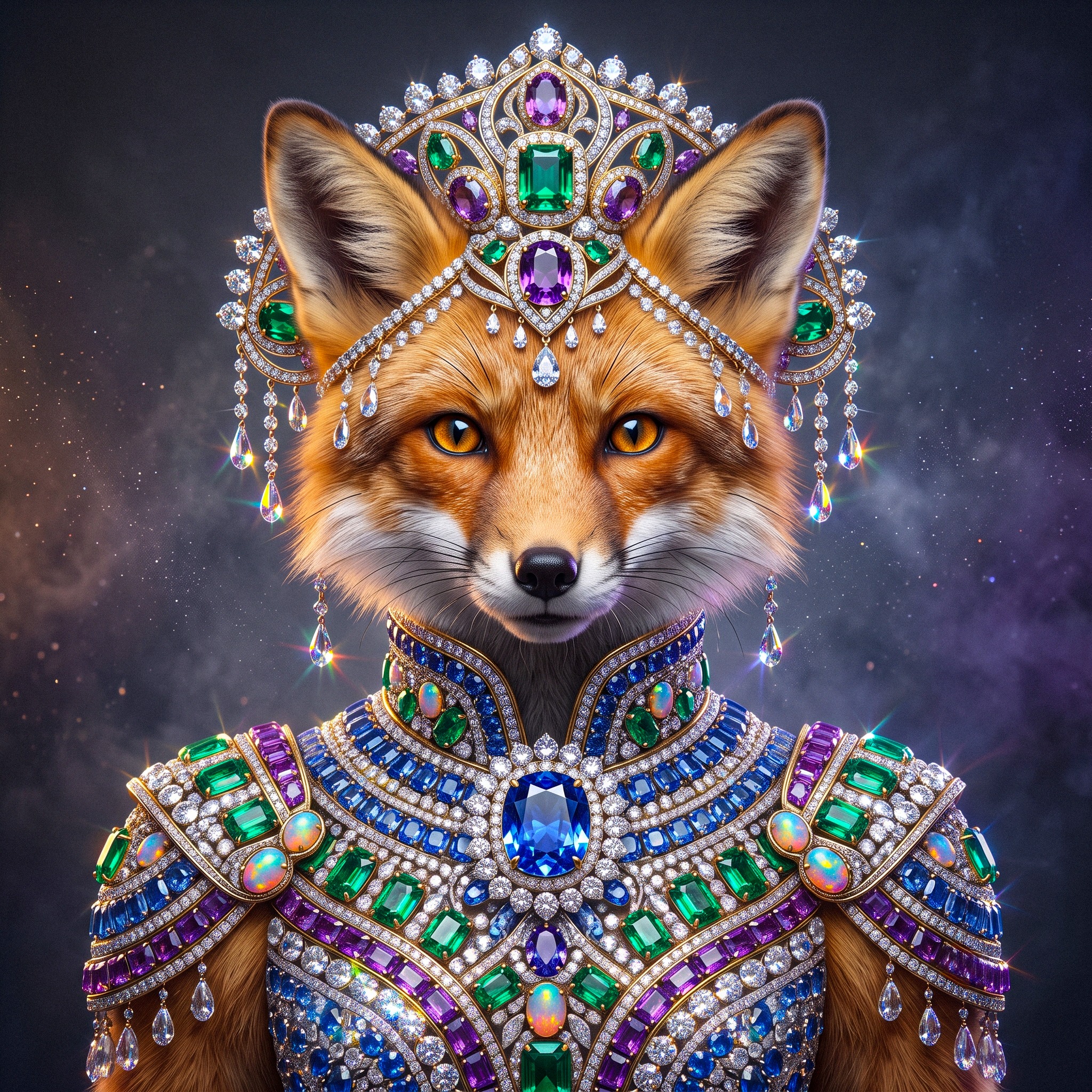 Fox Queen jigsaw puzzle by Gotiva