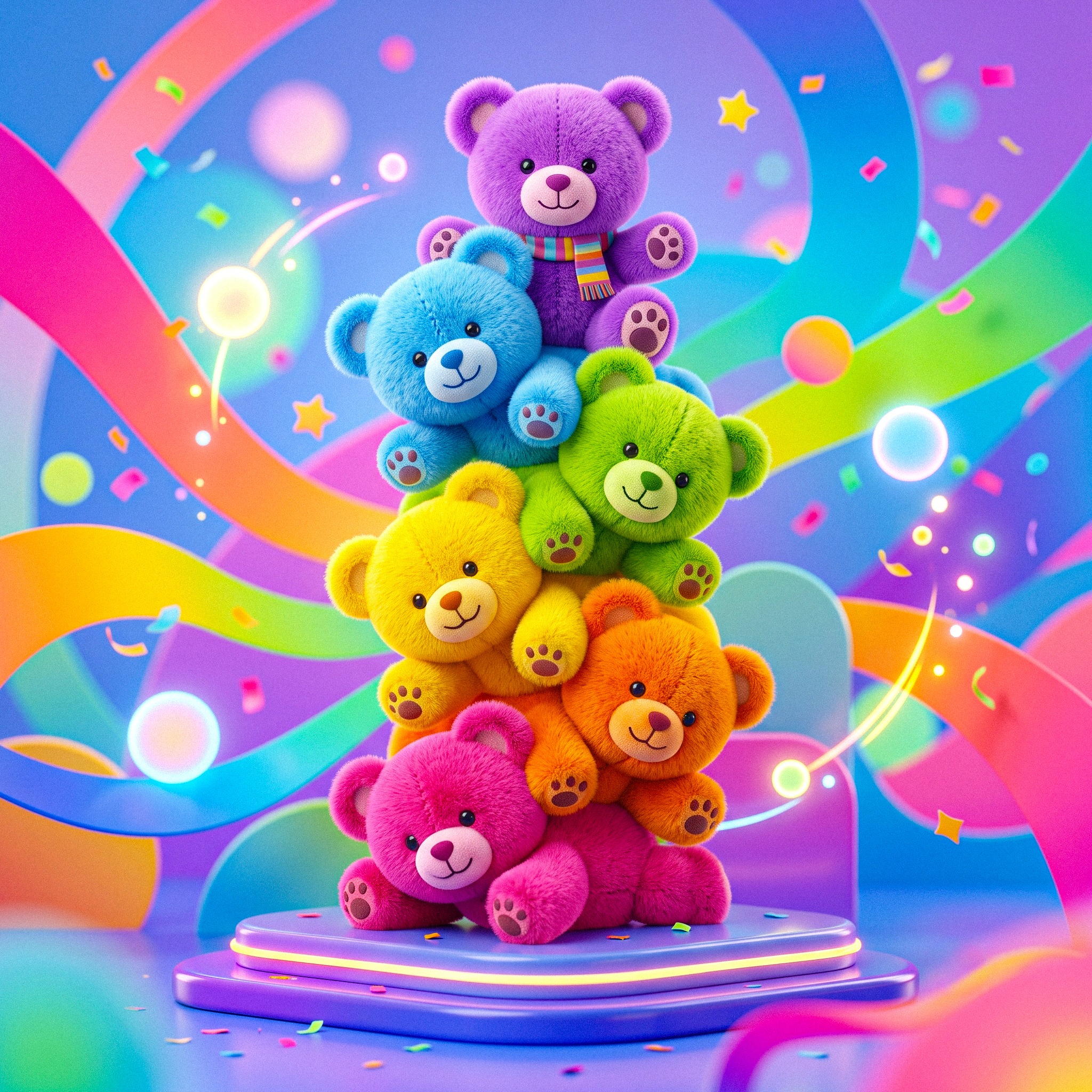 Teddy Pile jigsaw puzzle by Gotiva