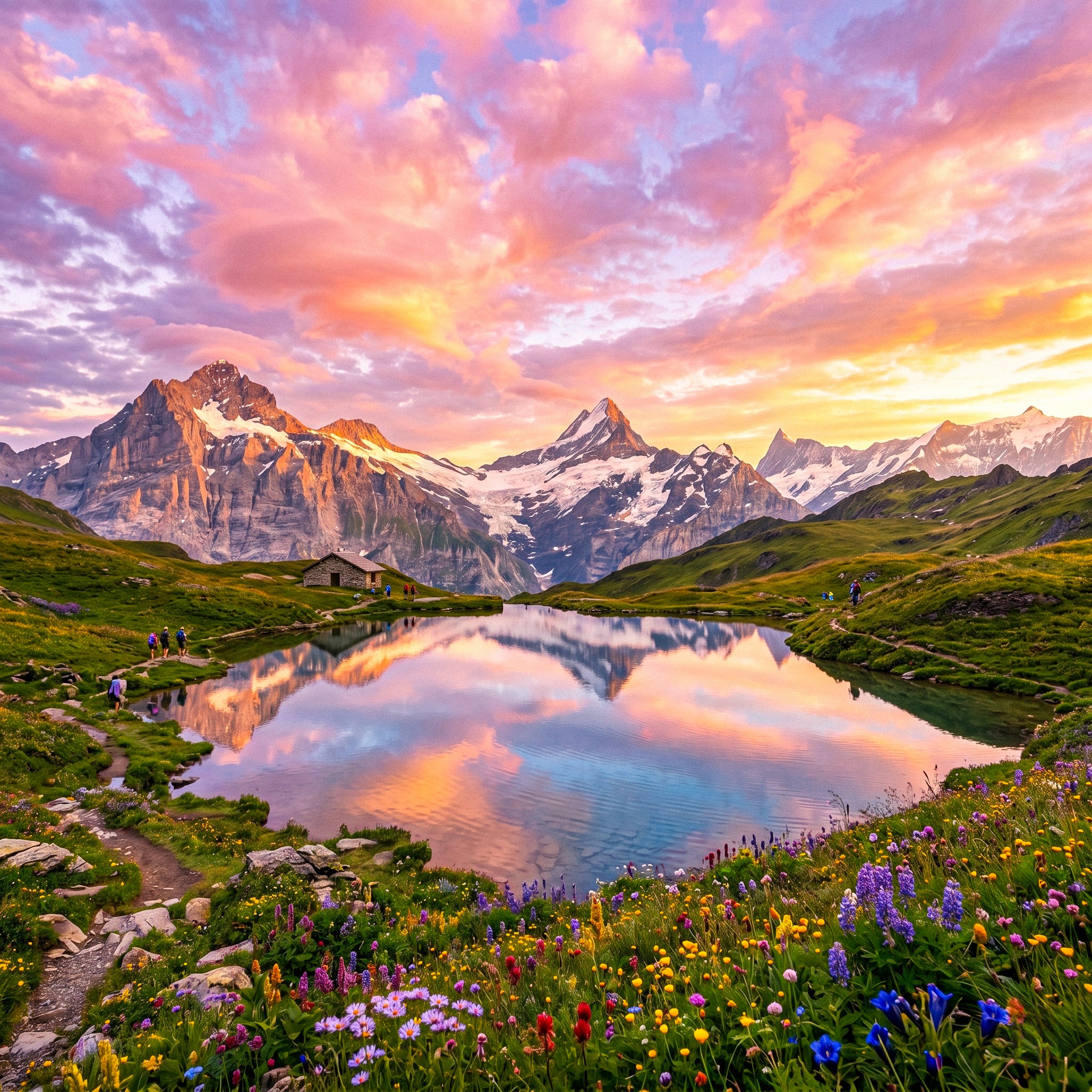 Pink Sky jigsaw puzzle by Grant Photography
