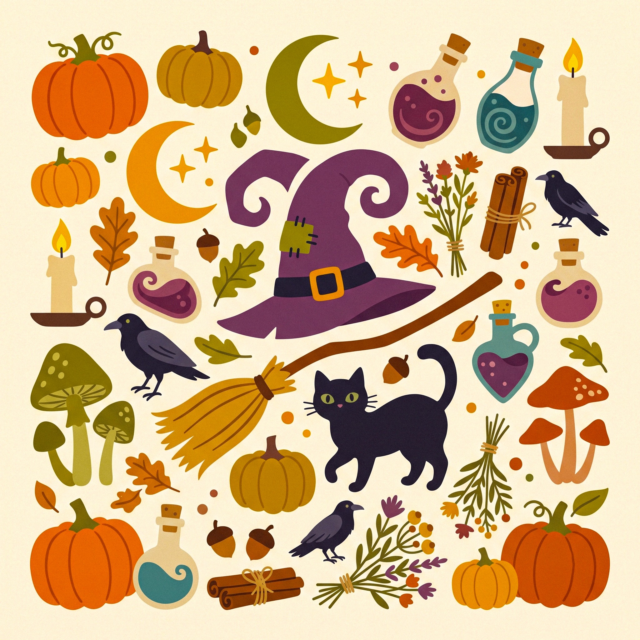 Autumn Spooks jigsaw puzzle by Silvia Arts