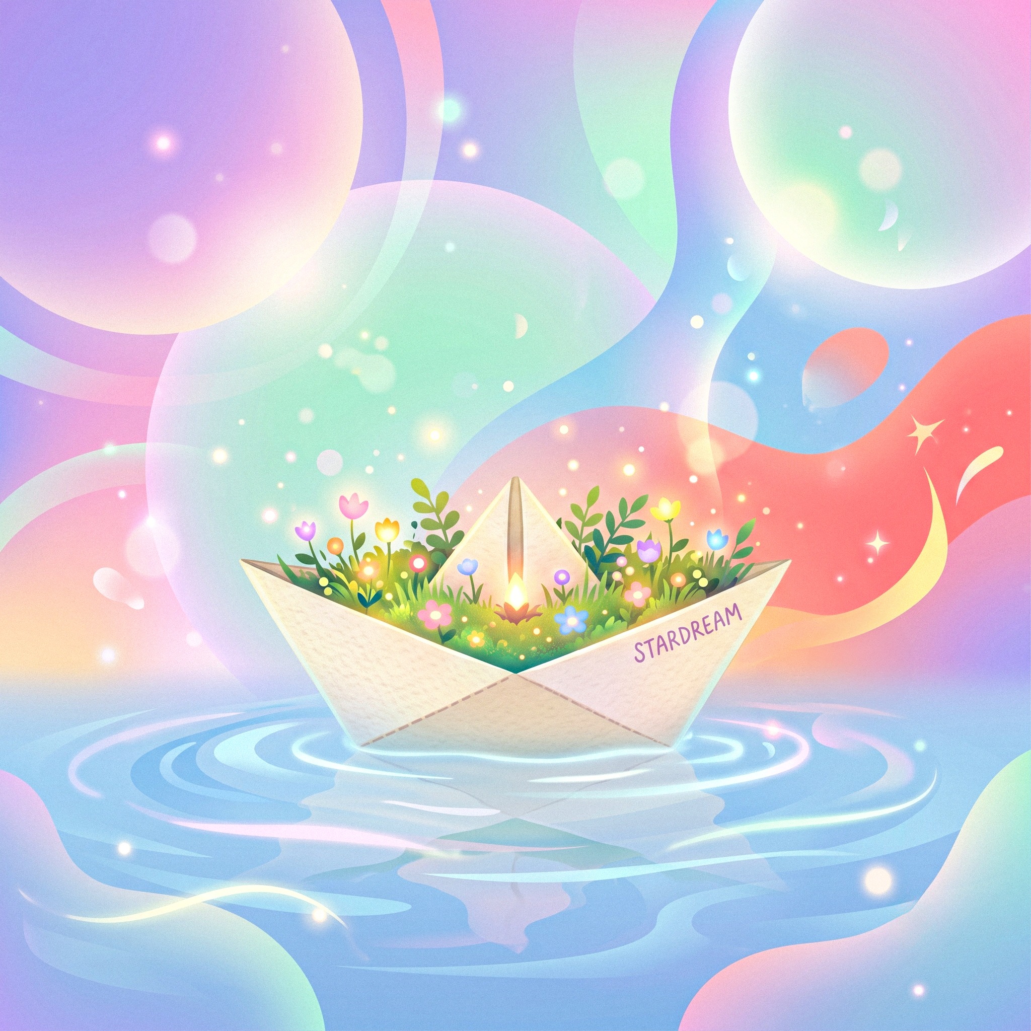 Pastel Sail jigsaw puzzle by Lofi Canvas