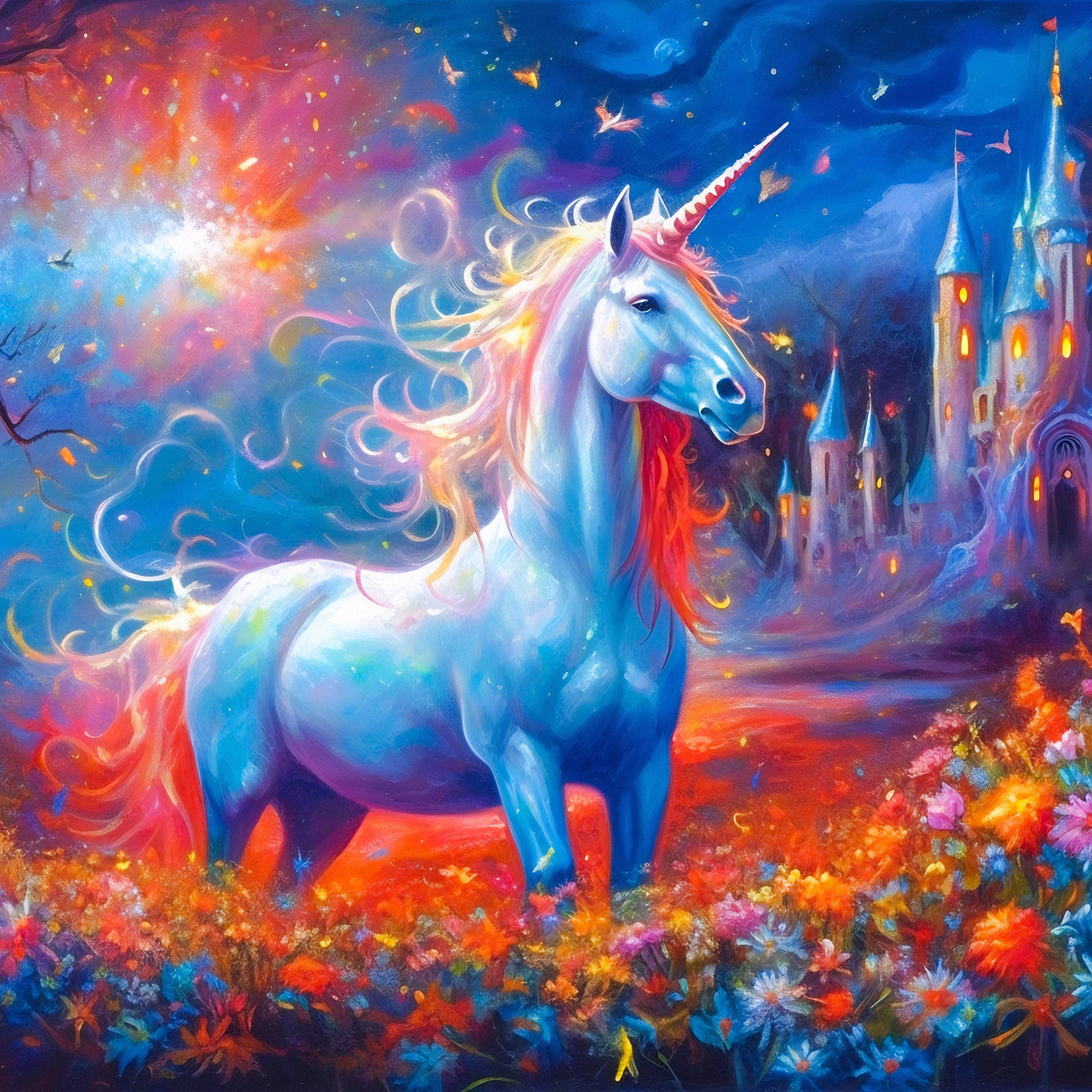 Twilight Unicorn jigsaw puzzle by Gotiva
