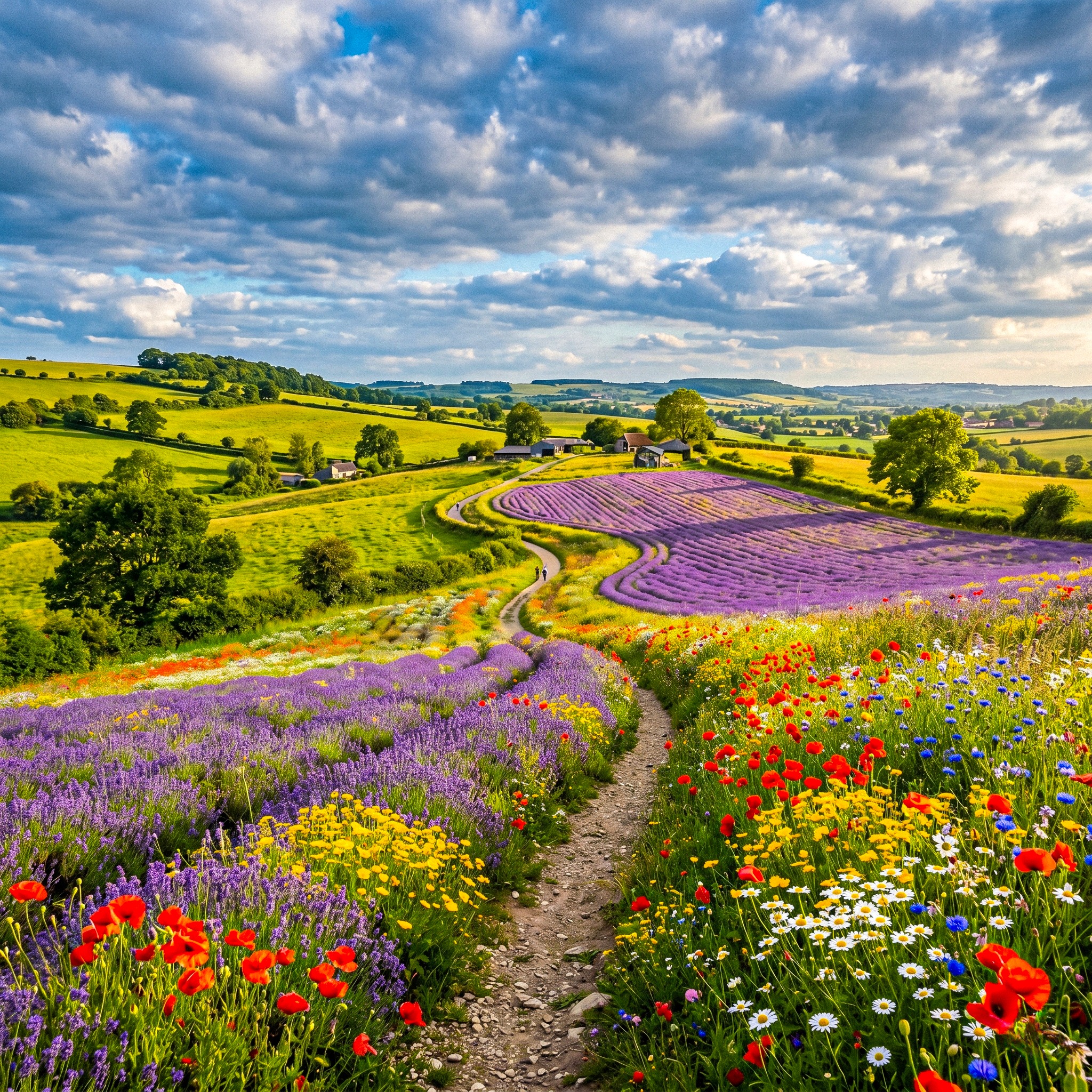 Flowers jigsaw puzzle by Grant Photography