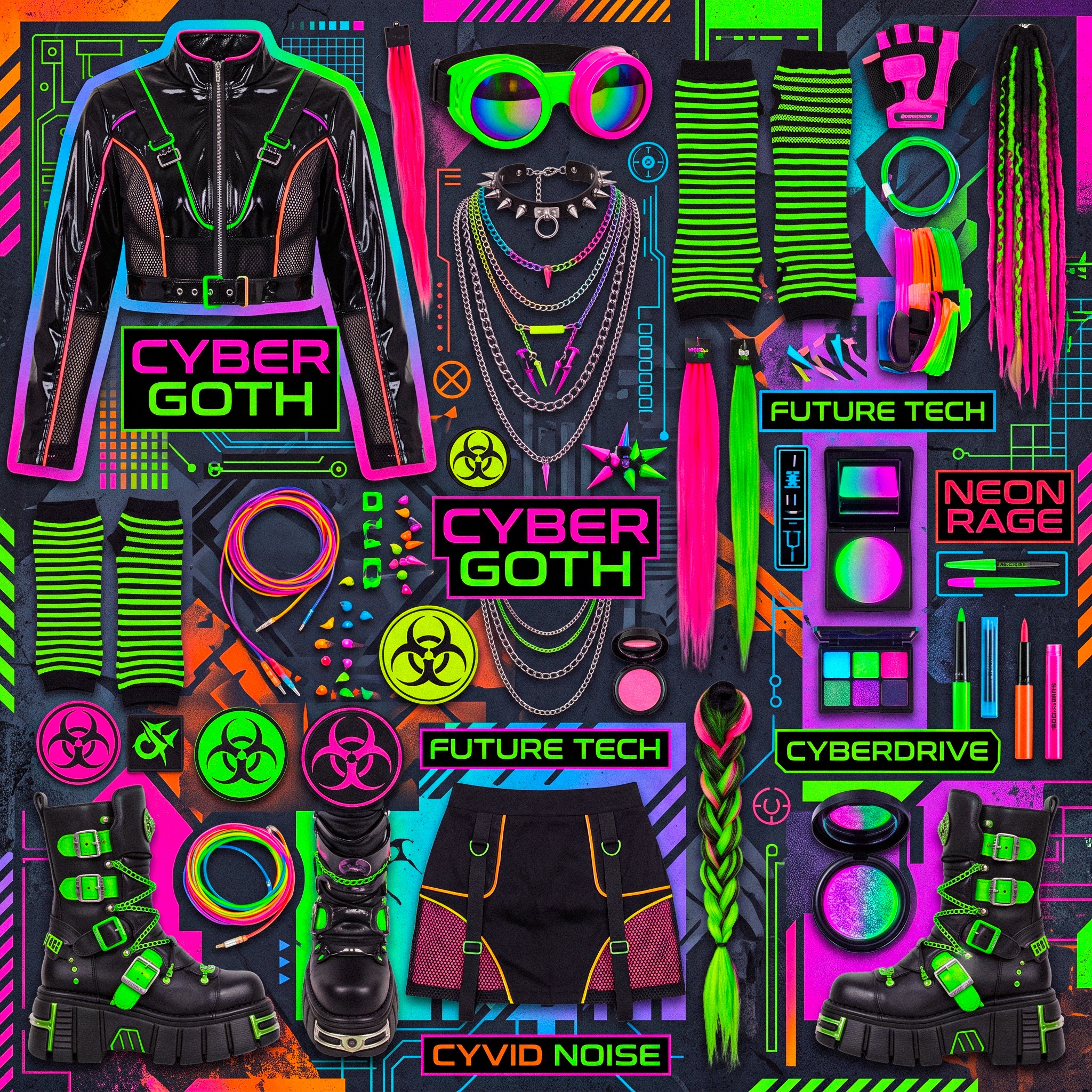 Cyber Fashion jigsaw puzzle by Raven Veil