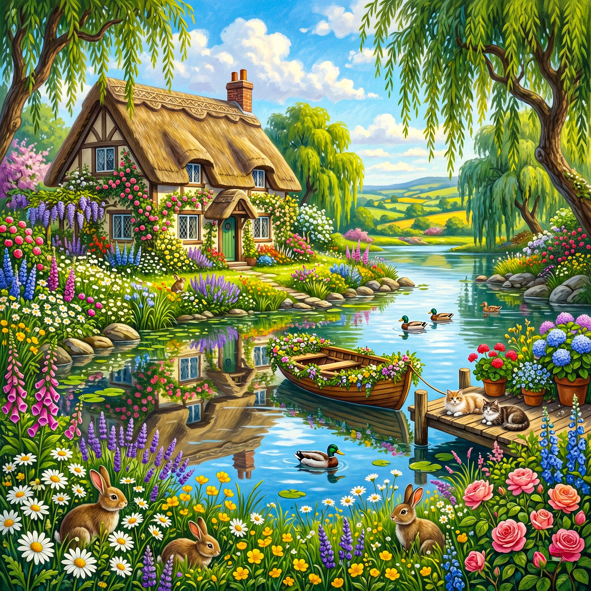 Lake jigsaw puzzle by Classic Art Jenny
