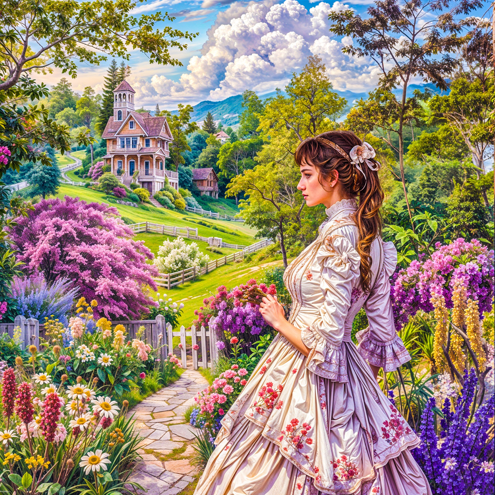 Graceful Blossoms jigsaw puzzle by Gotiva