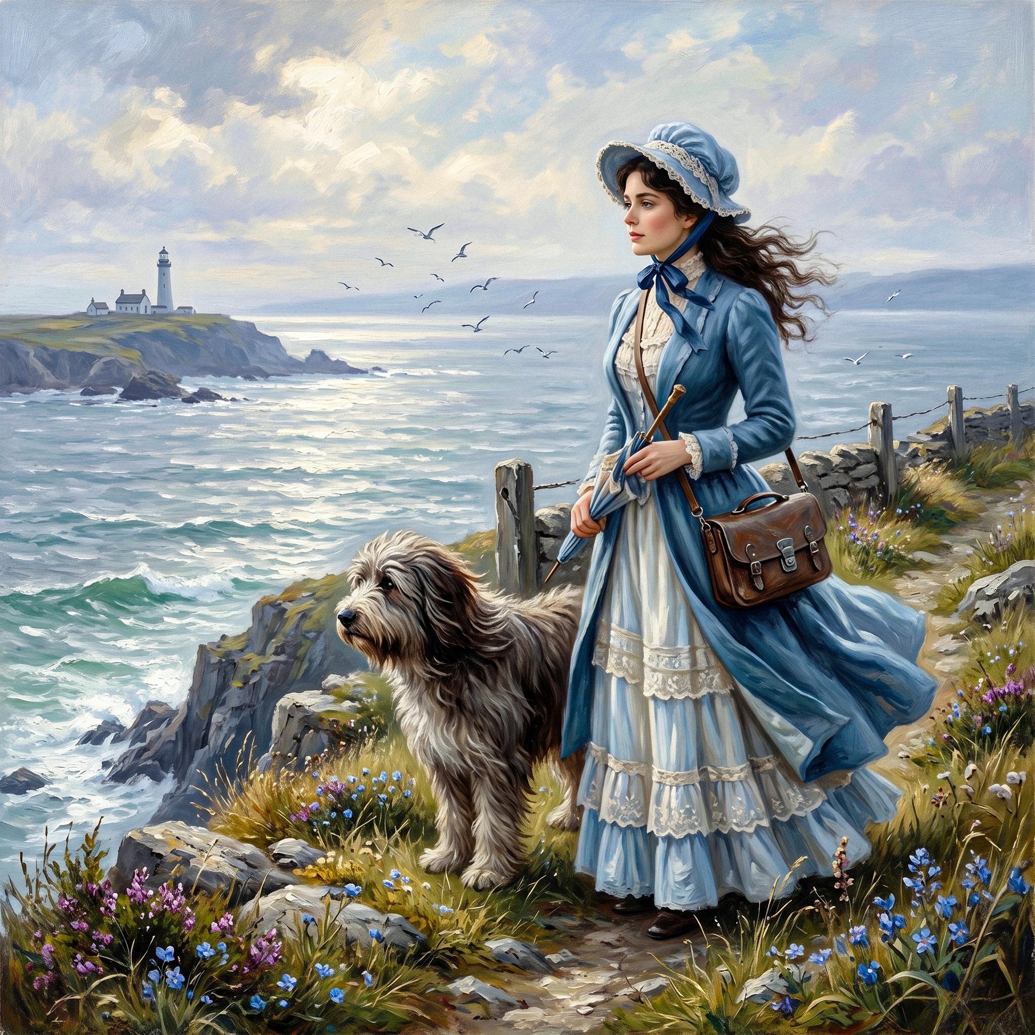 Ocean Walk jigsaw puzzle by Eliza Fairbourne