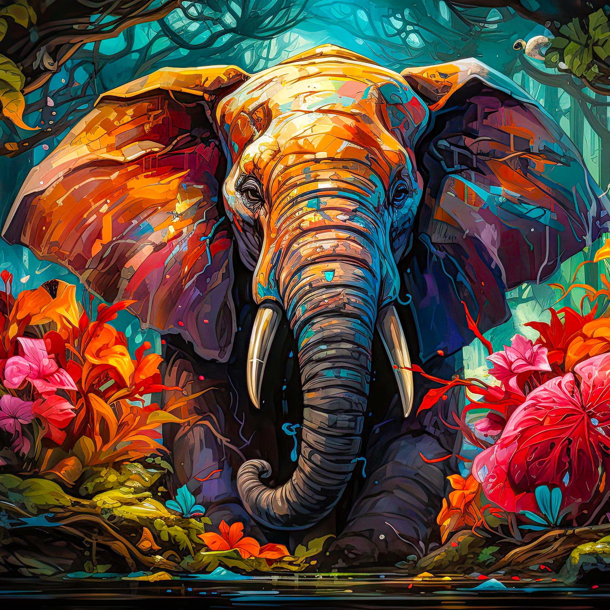 Magical beast jigsaw puzzle by Gotiva